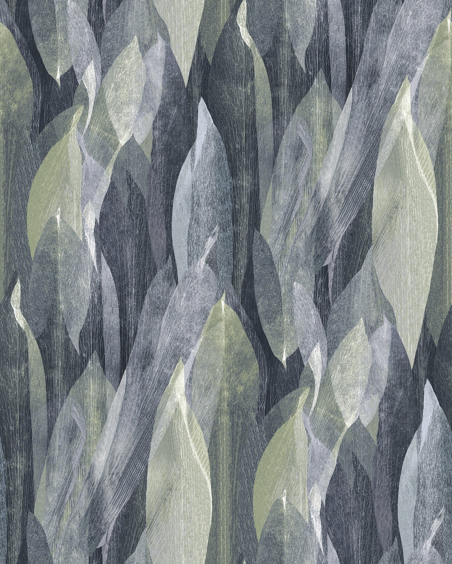 Shimmering Canopy Wallpaper in Indigo color - pattern number COD0604 - by Candice Olson in the Luminous collection