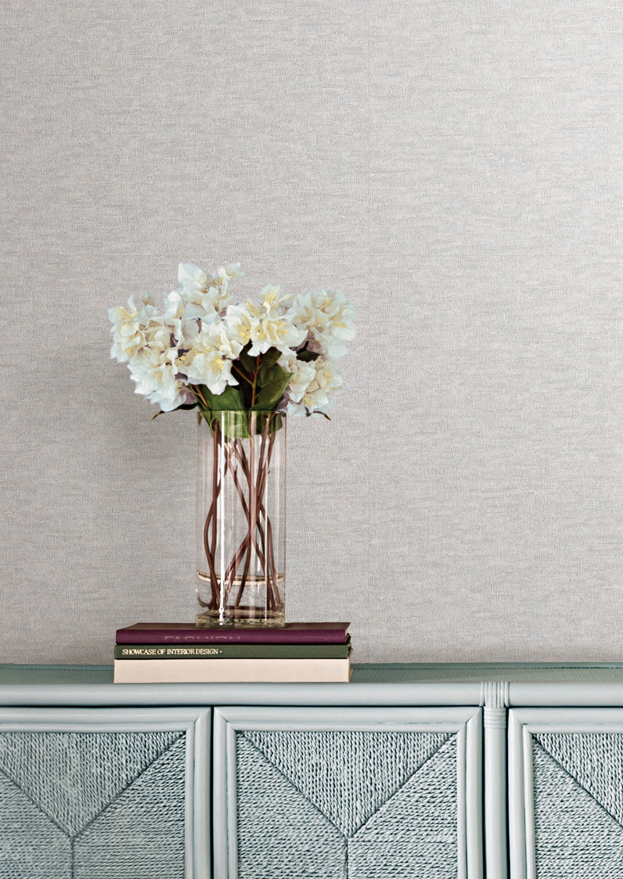 Tide Water Wallpaper in Light Grey color - pattern number COD0605 - by Candice Olson in the Luminous collection