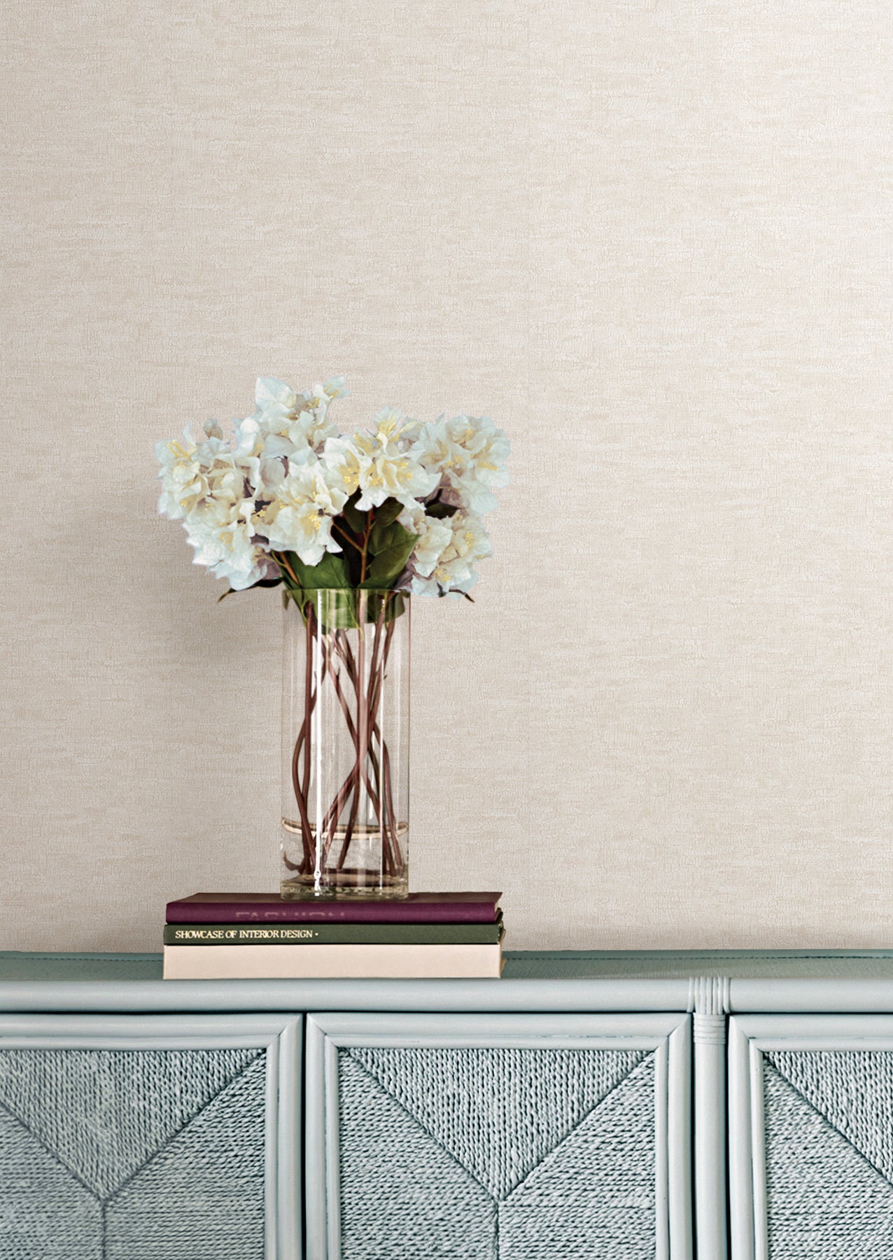Tide Water Wallpaper in Cream color - pattern number COD0610 - by Candice Olson in the Luminous collection