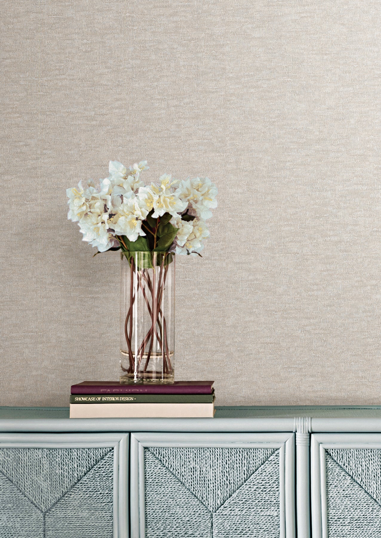 Tide Water Wallpaper in Taupe color - pattern number COD0611N - by Candice Olson in the Luminous collection