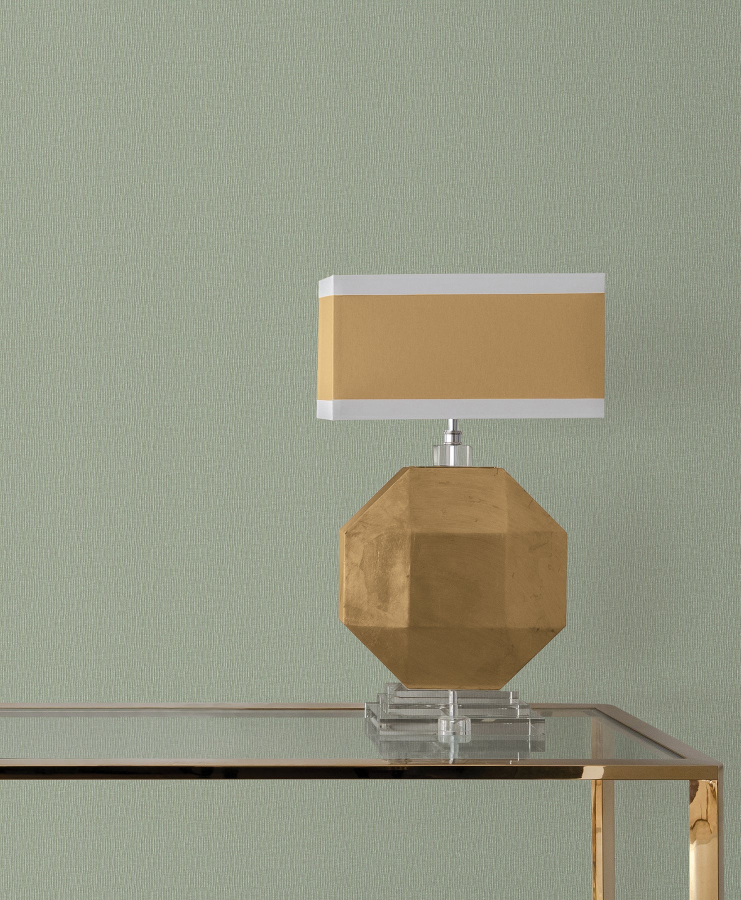 Ripple Effect Wallpaper in Mint color - pattern number COD0621 - by Candice Olson in the Luminous collection