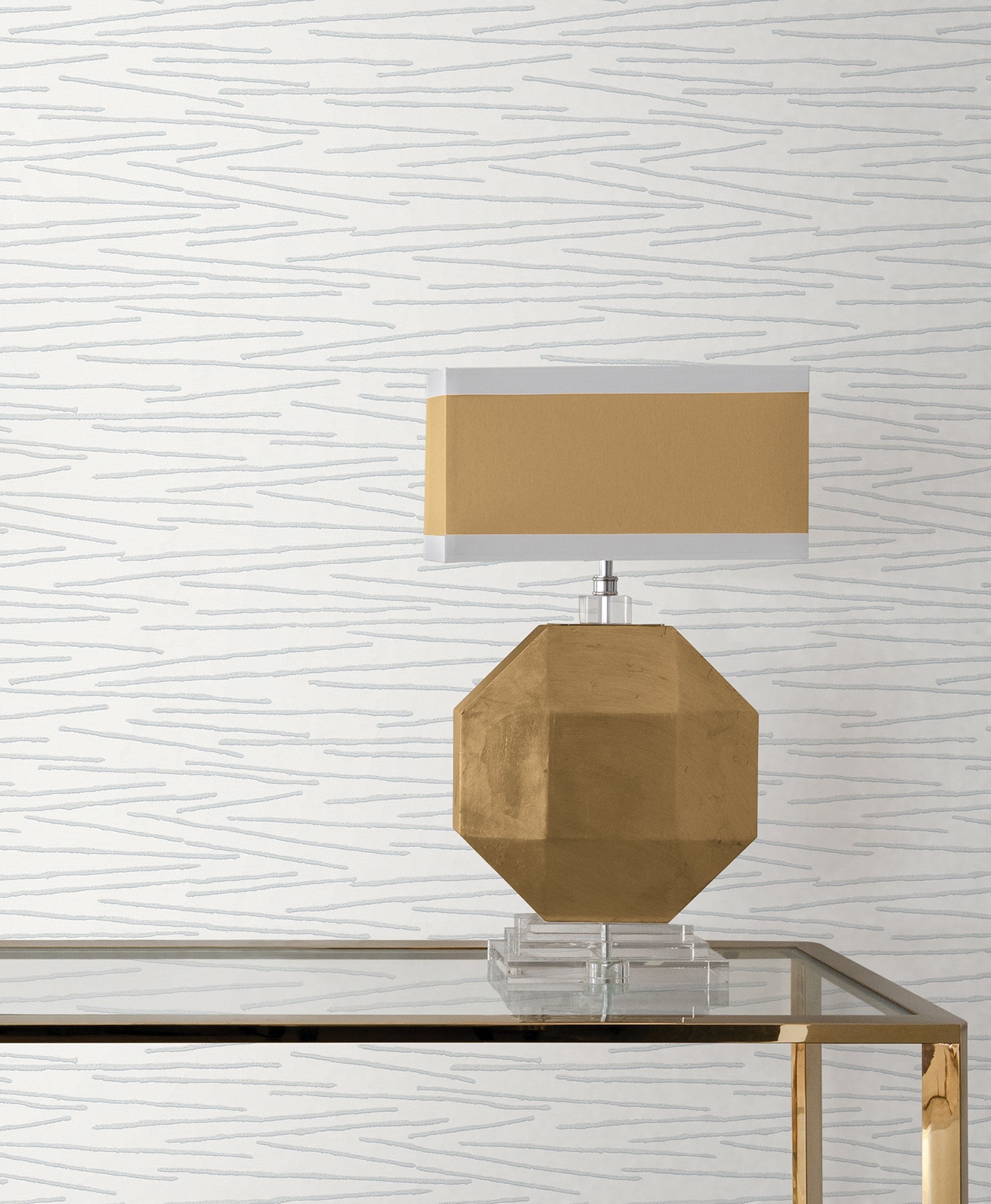 Foundations Wallpaper in Dove color - pattern number COD0622 - by Candice Olson in the Luminous collection