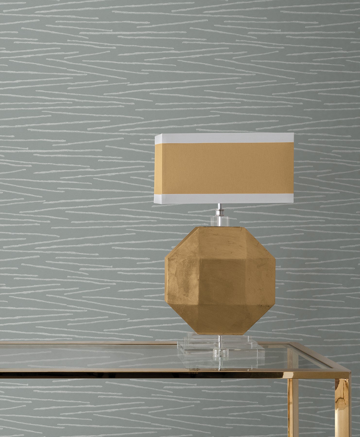Foundations Wallpaper in Light Blue color - pattern number COD0625 - by Candice Olson in the Luminous collection