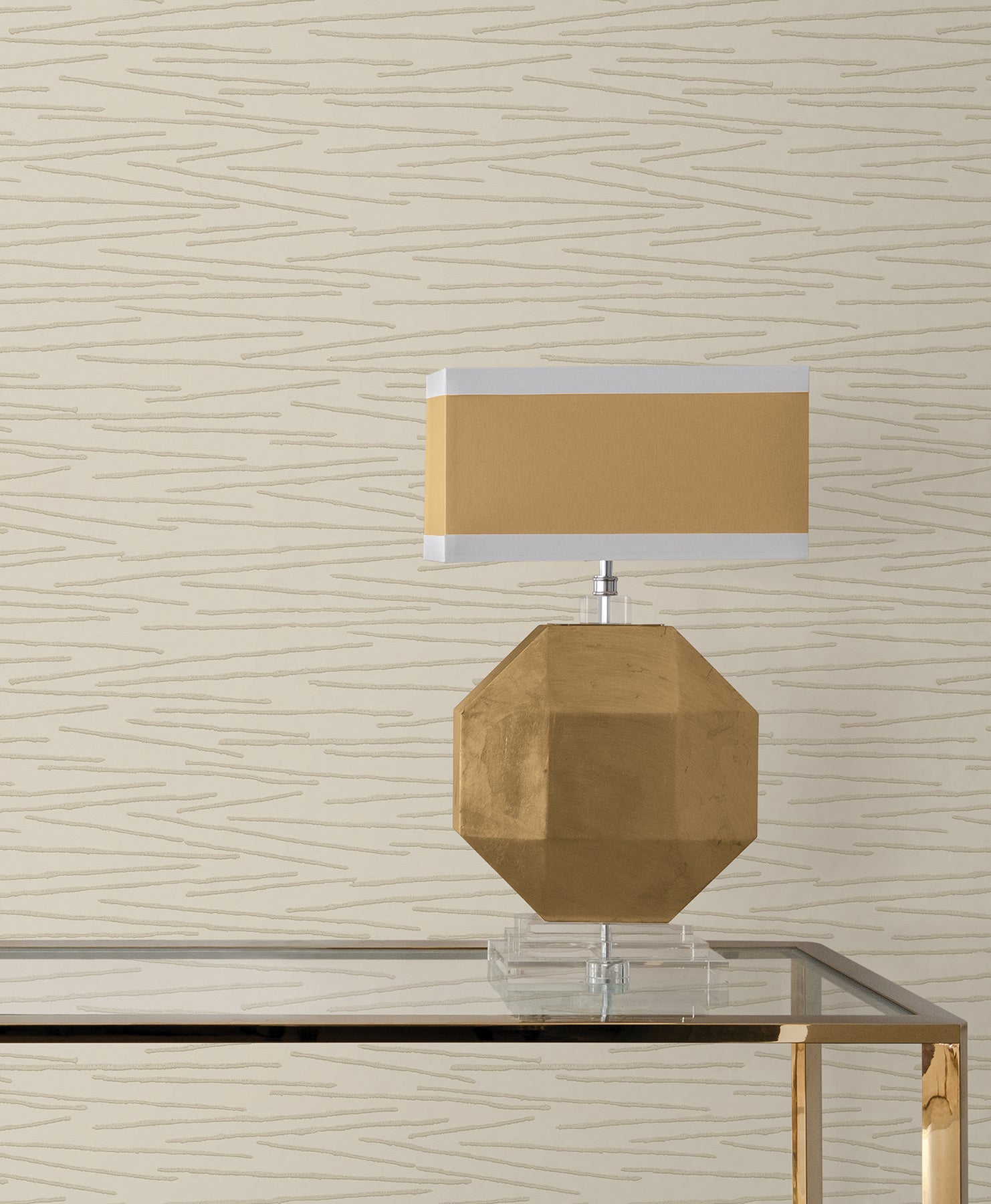 Foundations Wallpaper in Neutral color - pattern number COD0626 - by Candice Olson in the Luminous collection