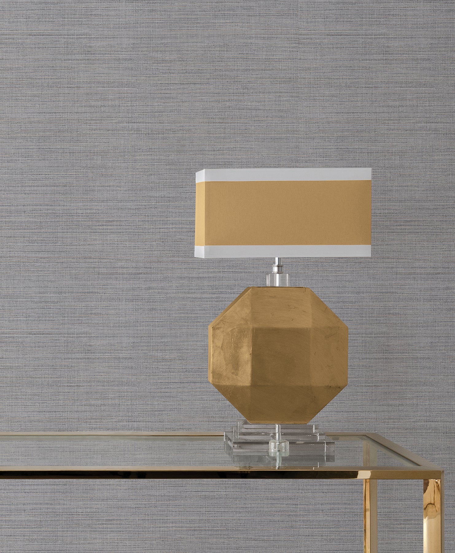 Drift Weave Wallpaper in Grey color - pattern number COD0628 - by Candice Olson in the Luminous collection