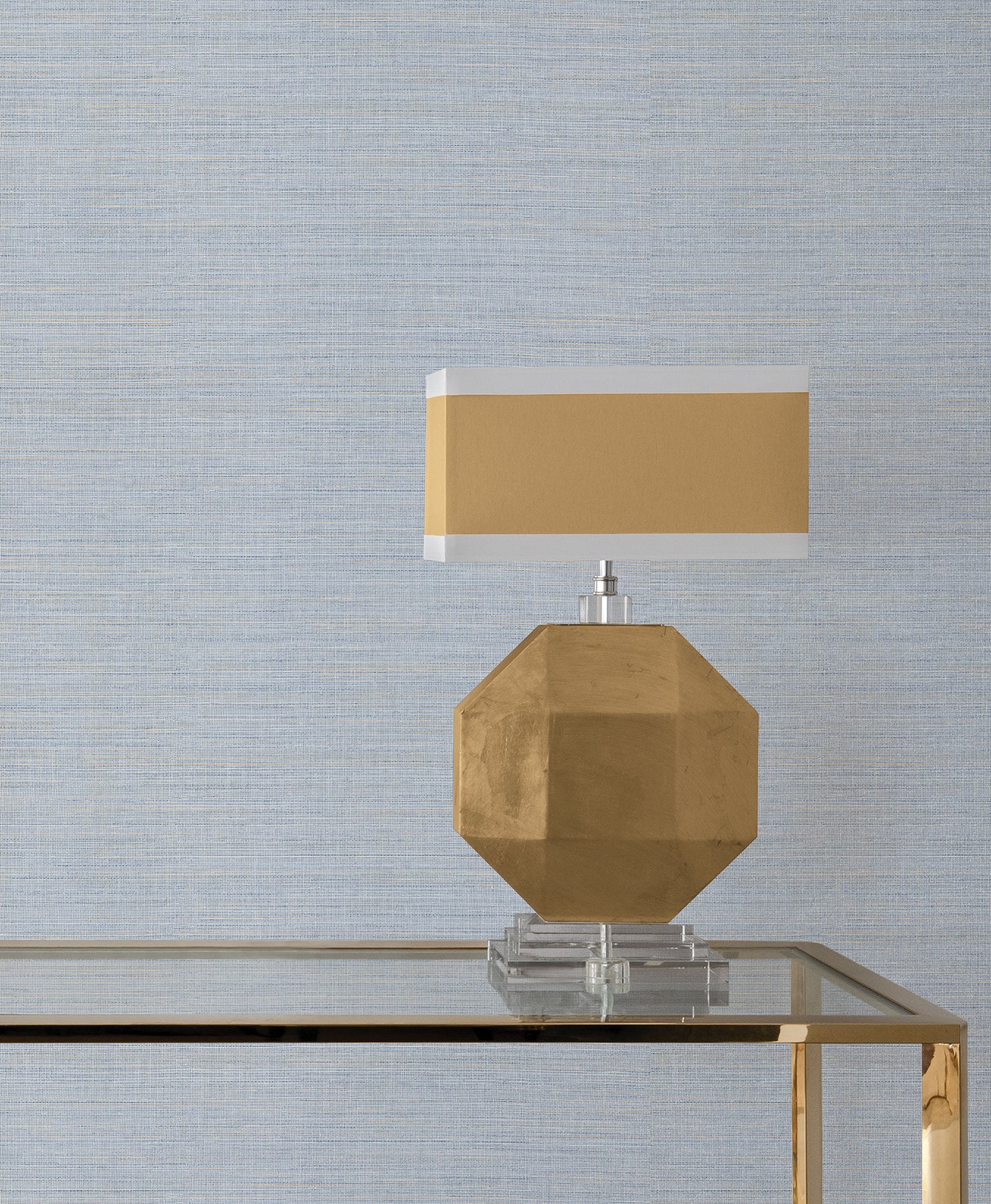 Drift Weave Wallpaper in Blue color - pattern number COD0630 - by Candice Olson in the Luminous collection