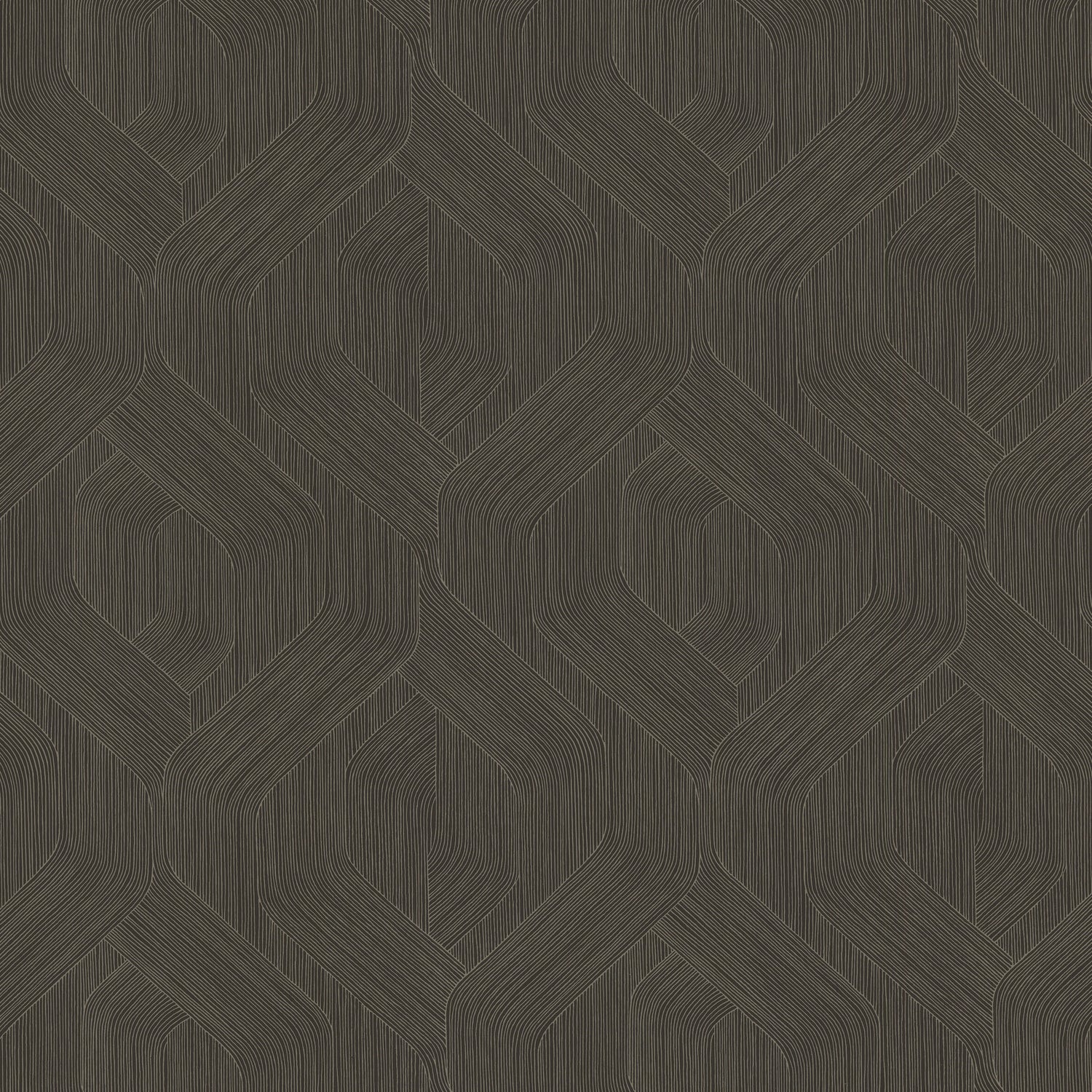 Infinity Wallpaper in Chocolate color - pattern number COD0639 - by Candice Olson in the Luminous collection