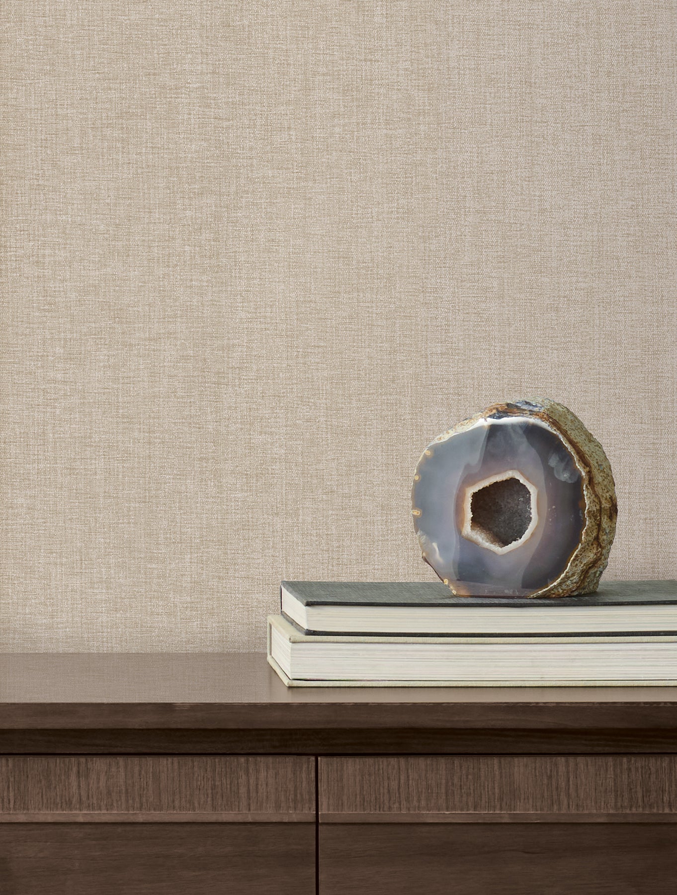 Loominosity Wallpaper in Taupe color - pattern number COD0643N - by Candice Olson in the Luminous collection