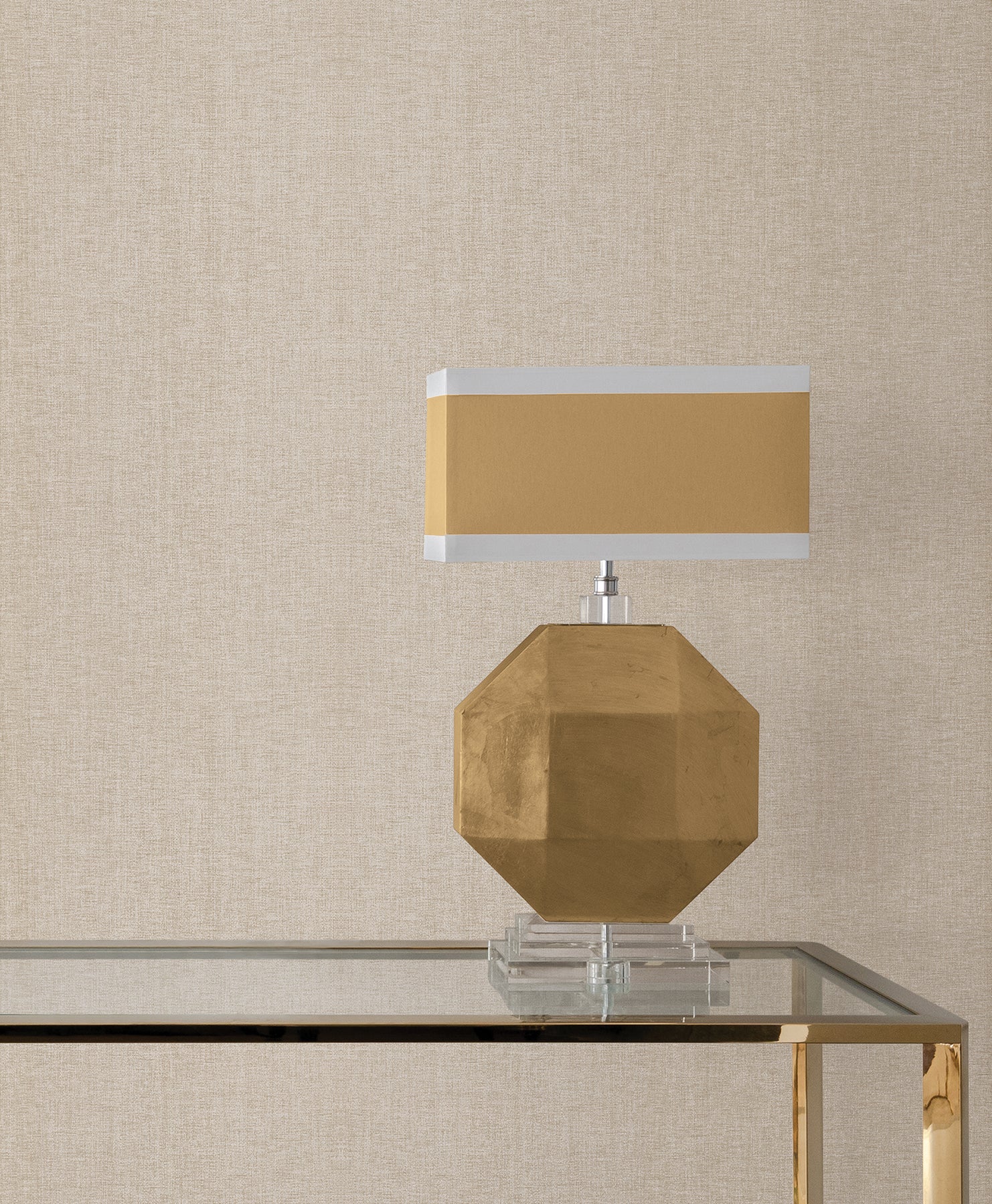 Loominosity Wallpaper in Taupe color - pattern number COD0643 - by Candice Olson in the Luminous collection