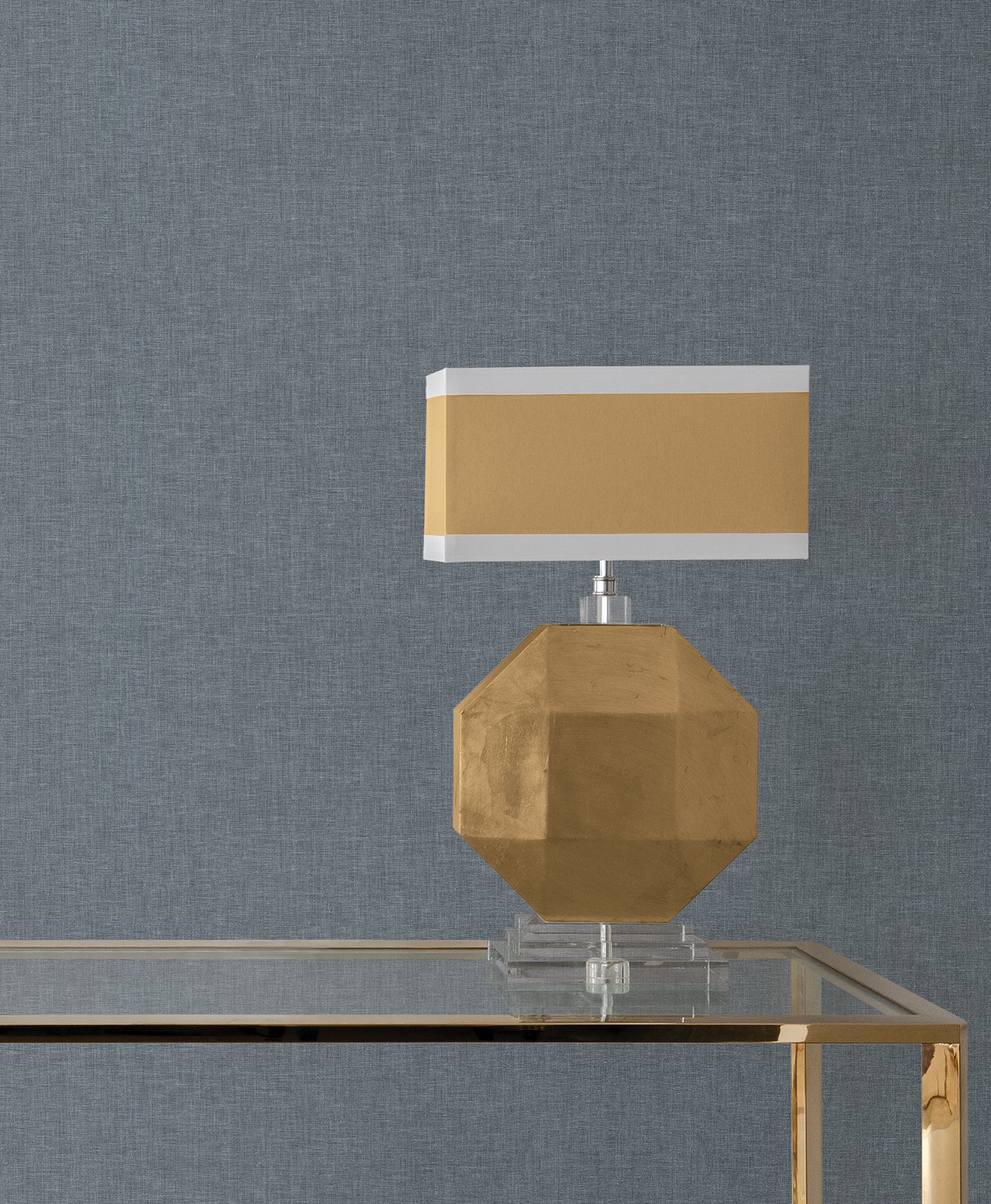 Loominosity Wallpaper in Slate color - pattern number COD0646N - by Candice Olson in the Luminous collection