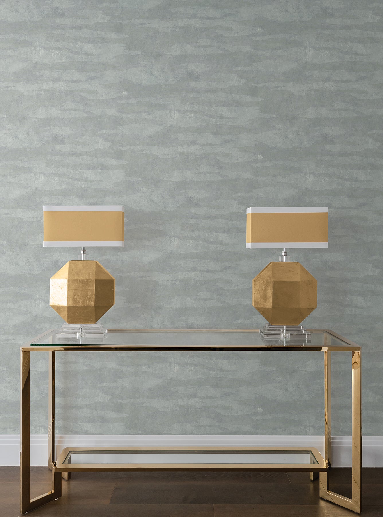 Misty Dreams Wallpaper in Light Blue color - pattern number COD0657N - by Candice Olson in the Luminous collection