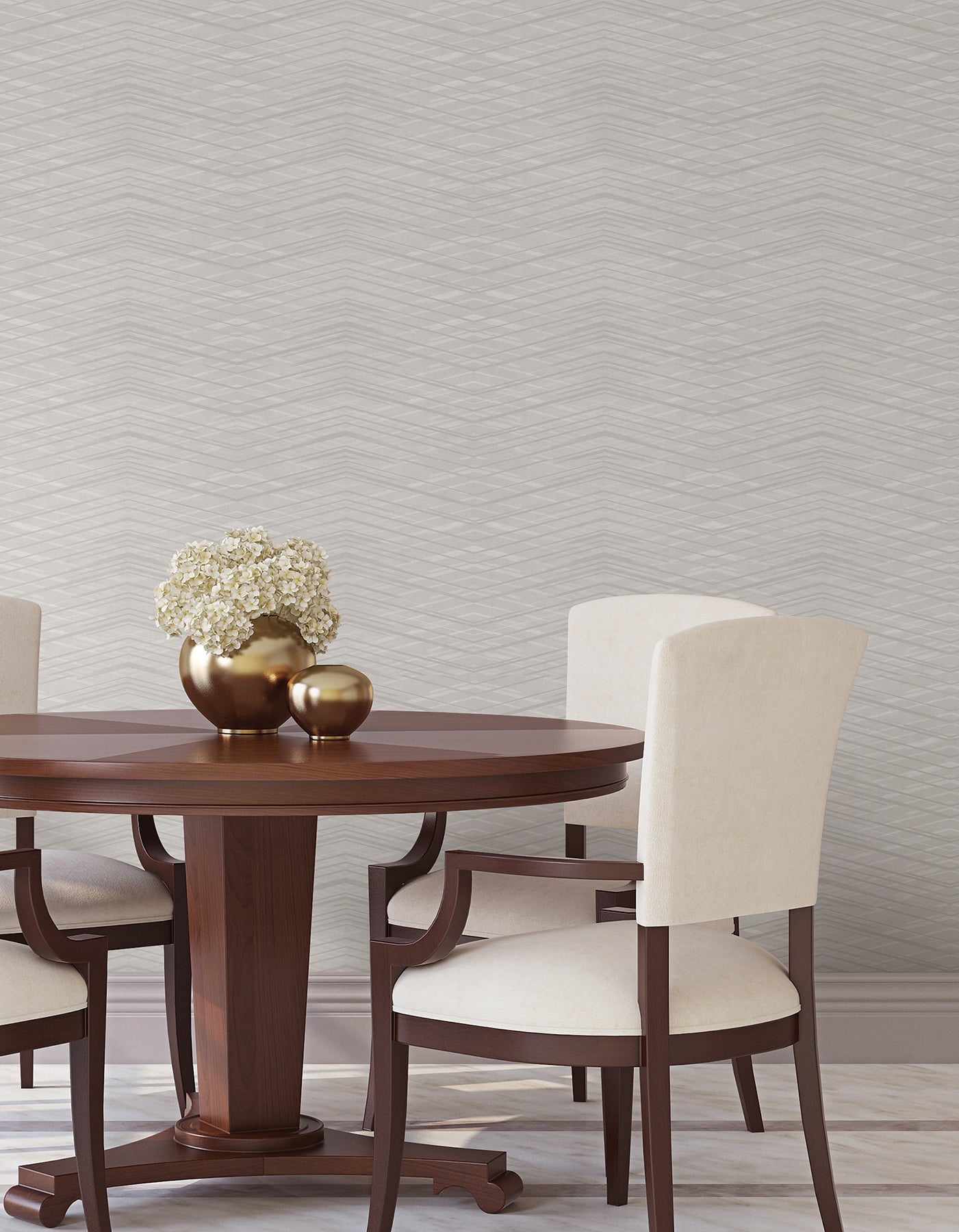 Focal Point Wallpaper in Light Grey color - pattern number COD0658 - by Candice Olson in the Luminous collection