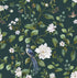 Chinoiserie Bird Vine Peel and Stick wallpaper in teal color - pattern number DB20814 - by NextWall in the Peel and Stick Wallpaper by Daisy Bennett 2 collection
