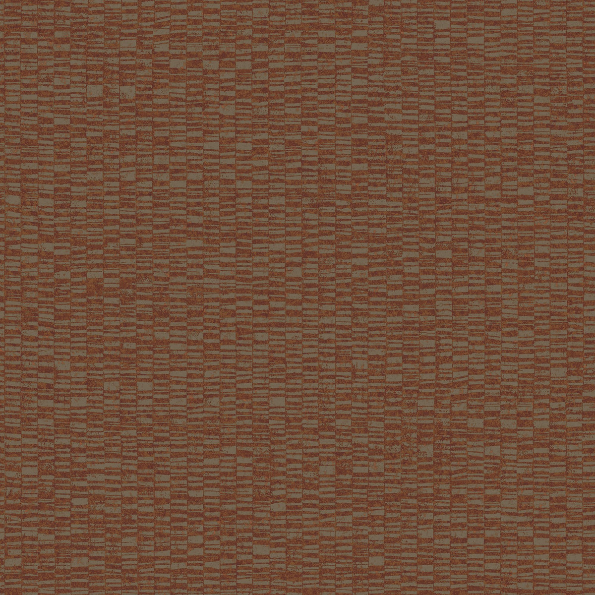 Staggered Stripe Wallpaper in Orange color - pattern number DC30031 - by Galerie in the Designer Colors collection
