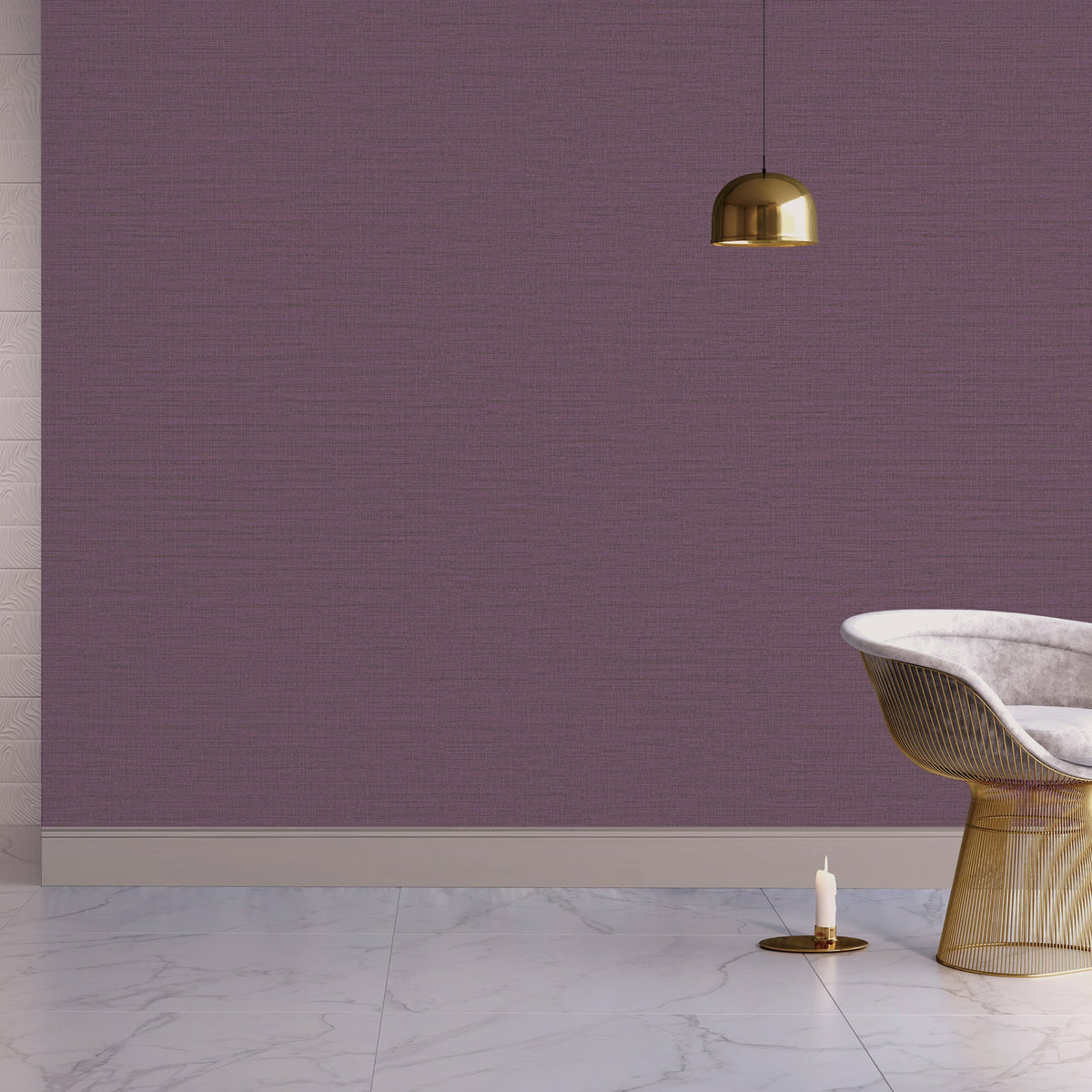 Abstract Texture Wallpaper in Purple color - pattern number DC30114 - by Galerie in the Designer Colors collection