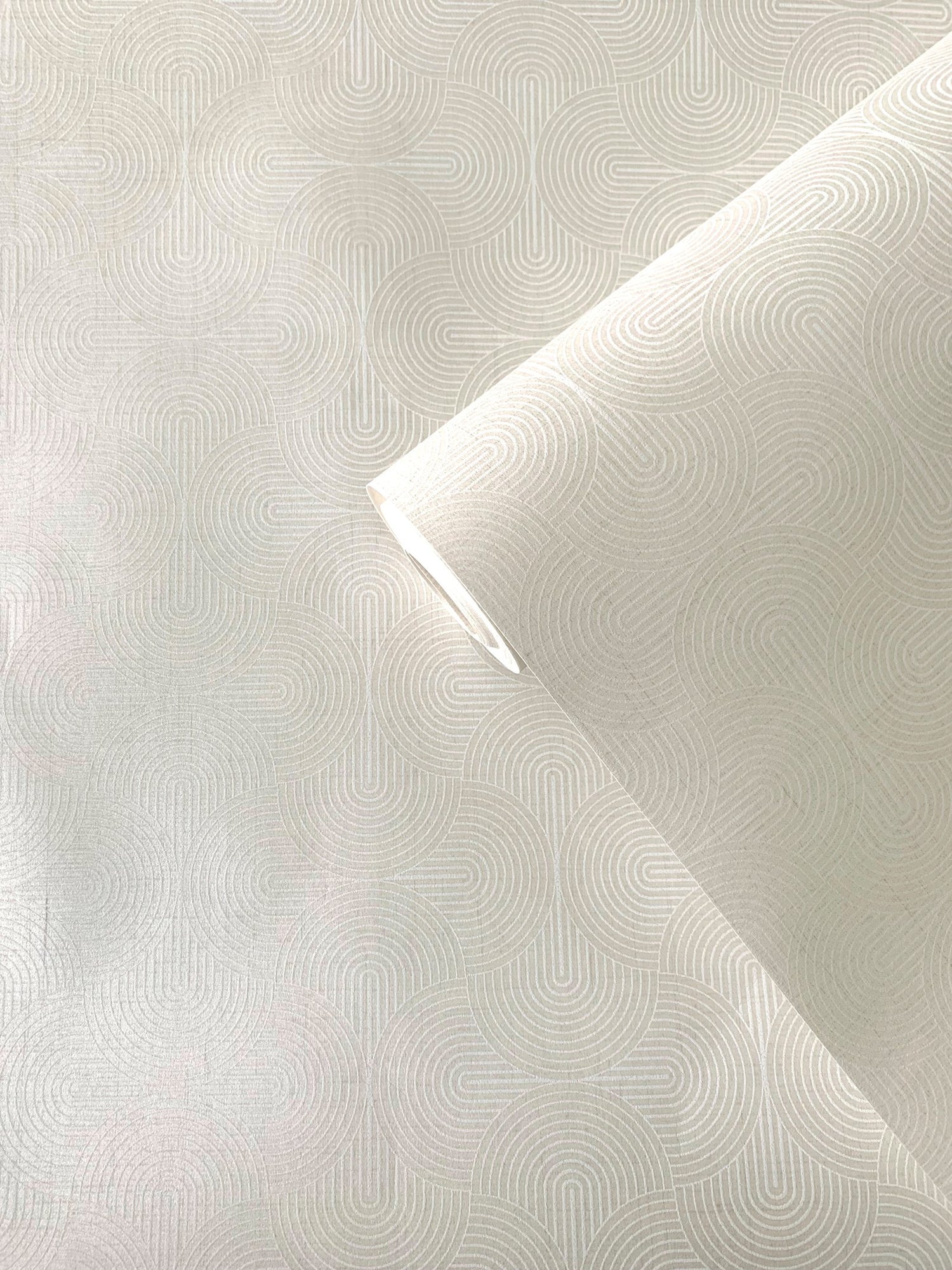 Zen wallpaper in cream color - pattern number DT-FA3001 - by Galerie in the Boutique collection