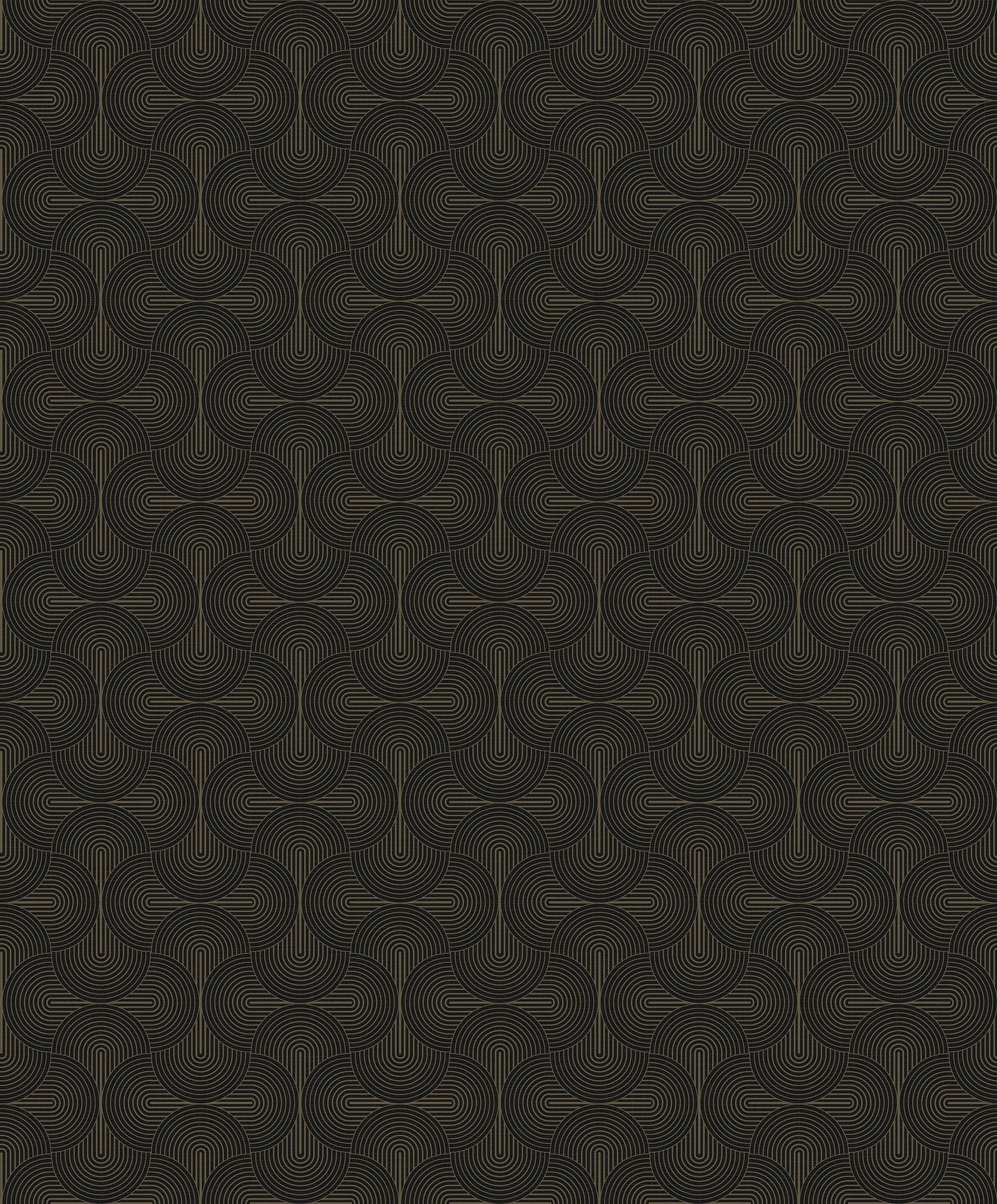 Zen wallpaper in bronze brown color - pattern number DT-FA3005 - by Galerie in the Boutique collection