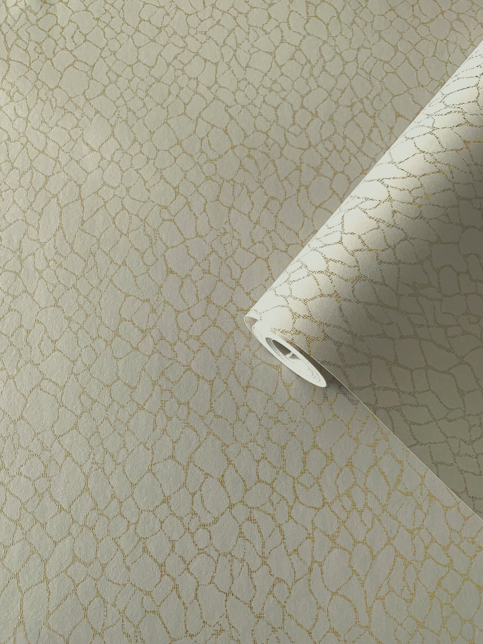 Webbing wallpaper in beige color - pattern number DWP0232-02 - by Galerie in the Boutique collection