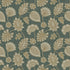 Flower Fan wallpaper in green color - pattern number DWP0351-01 - by Galerie in the Elegance collection