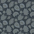 Flower Fan wallpaper in blue color - pattern number DWP0351-06 - by Galerie in the Elegance collection