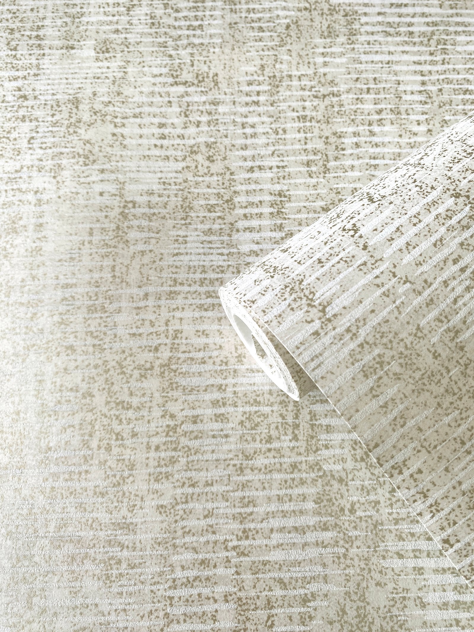 Stripy Shimmer wallpaper in silver grey color - pattern number DWP0357-04 - by Galerie in the Elegance collection