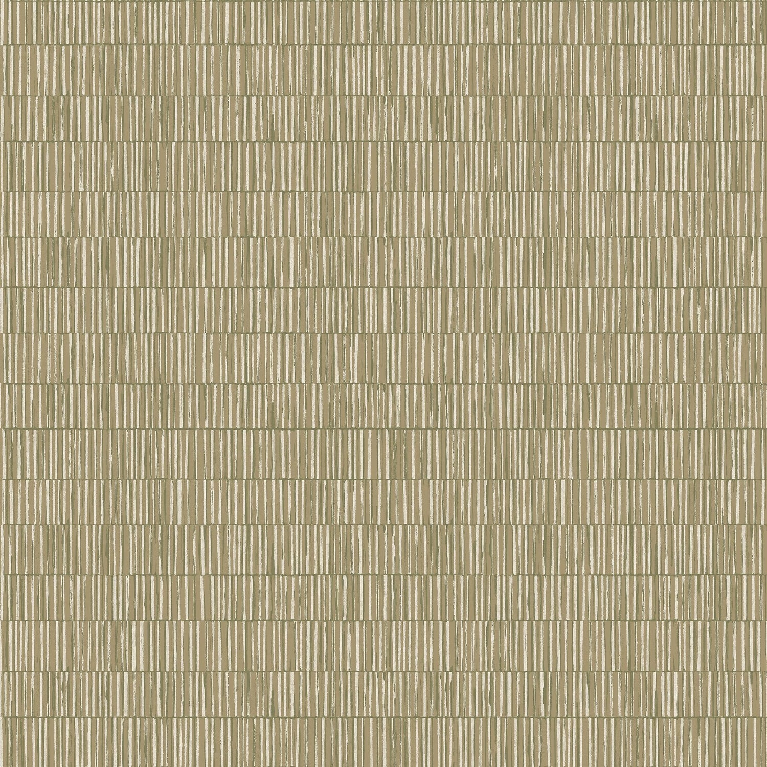 Bamboo Screen wallpaper in green color - pattern number DWP0362-01 - by Galerie in the Zen collection