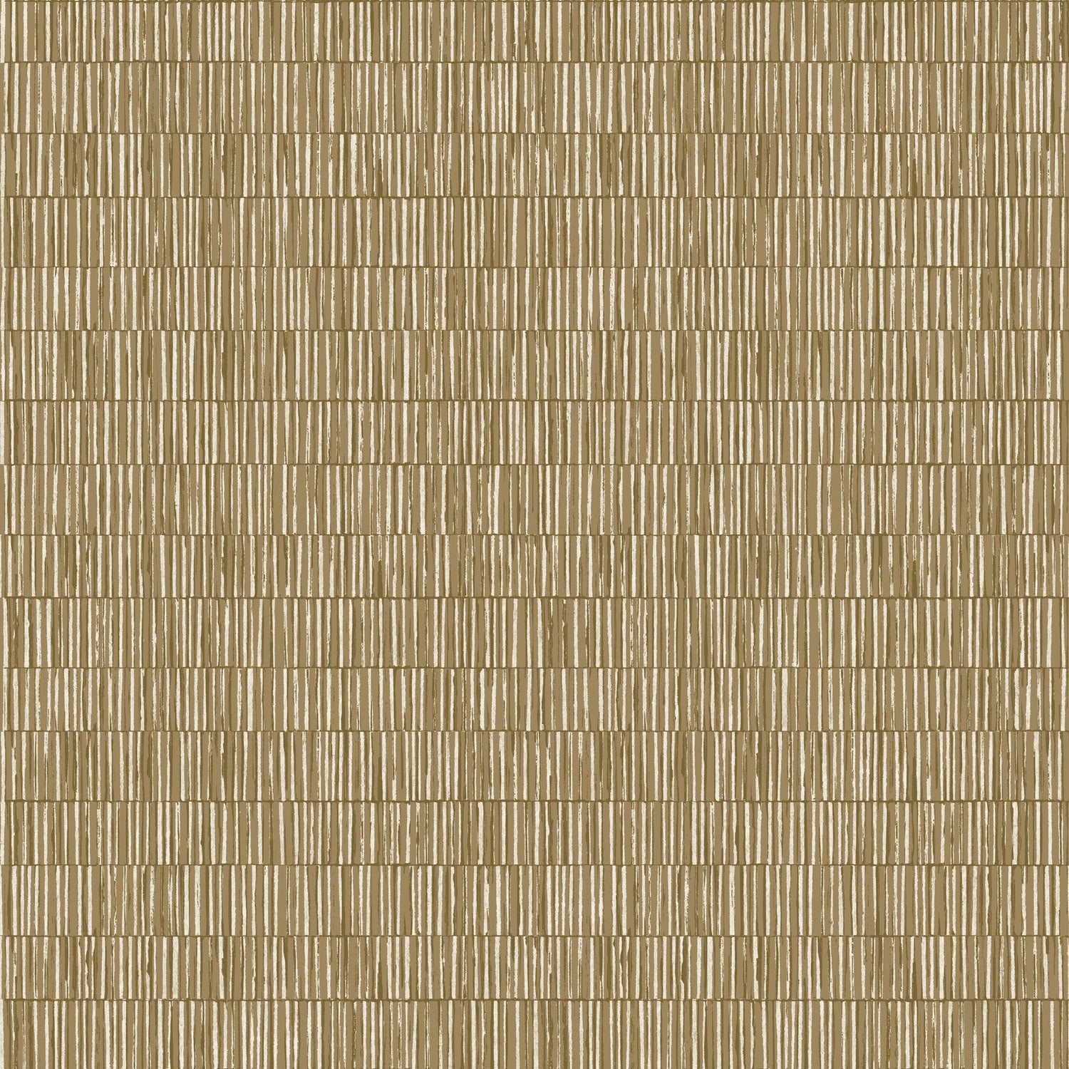 Bamboo Screen wallpaper in bronze brown color - pattern number DWP0362-02 - by Galerie in the Zen collection