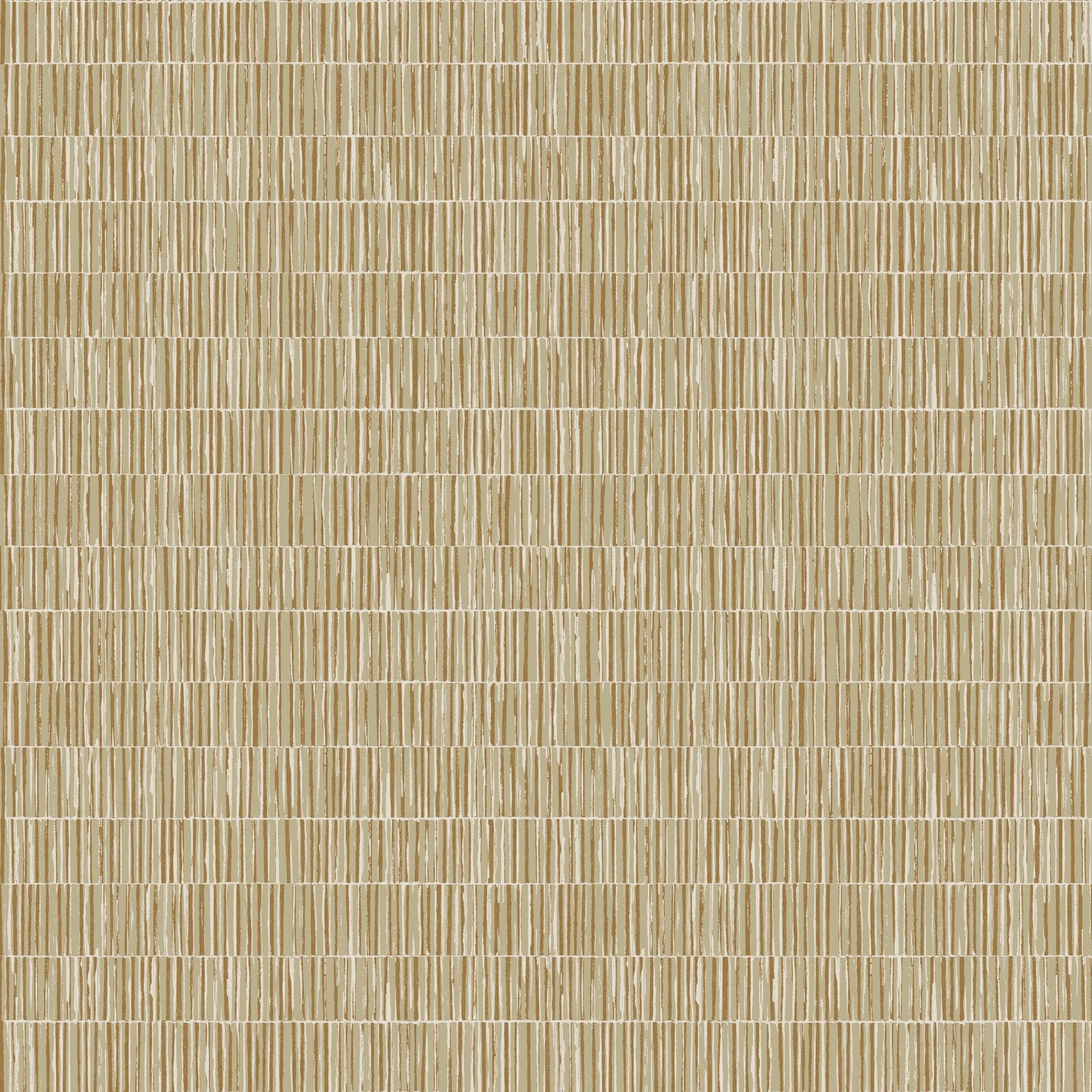 Bamboo Screen wallpaper in gold color - pattern number DWP0362-04 - by Galerie in the Zen collection
