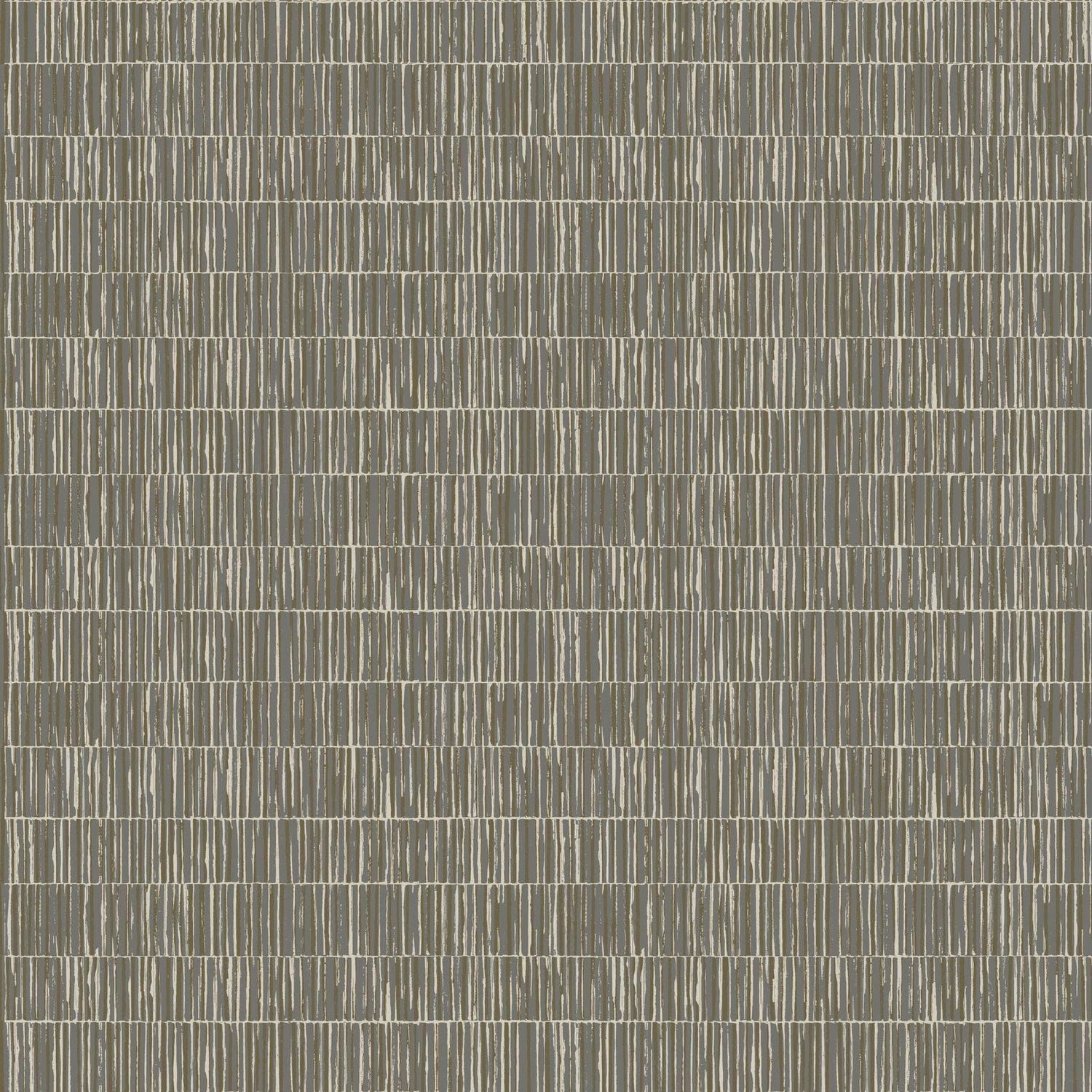 Bamboo Screen wallpaper in silver grey color - pattern number DWP0362-05 - by Galerie in the Zen collection