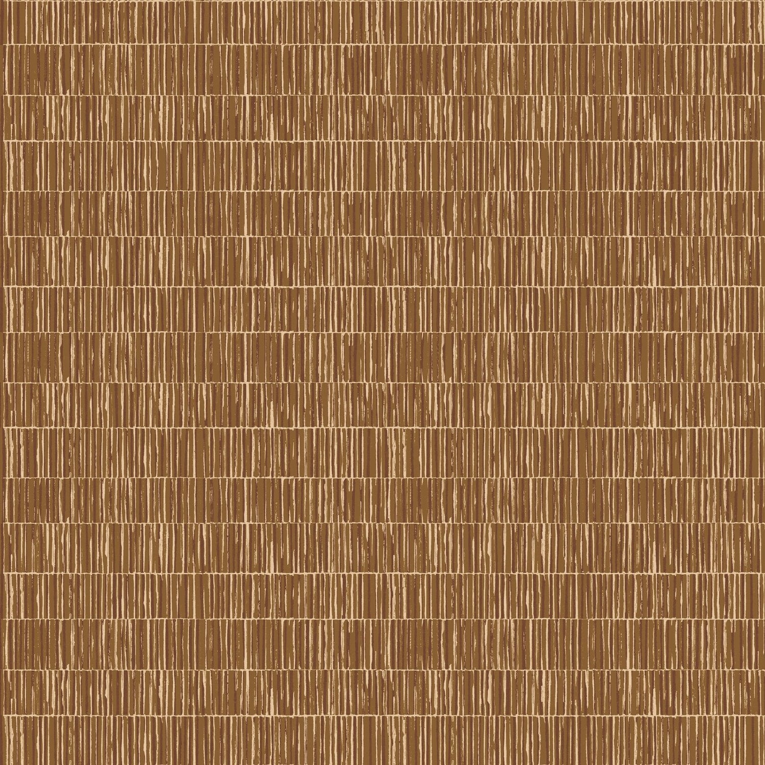 Bamboo Screen wallpaper in orange color - pattern number DWP0362-08 - by Galerie in the Zen collection