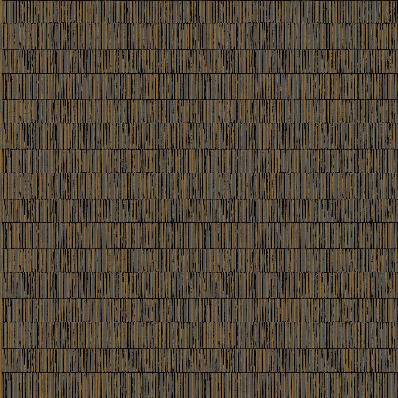 Bamboo Screen wallpaper in blue color - pattern number DWP0362-09 - by Galerie in the Zen collection