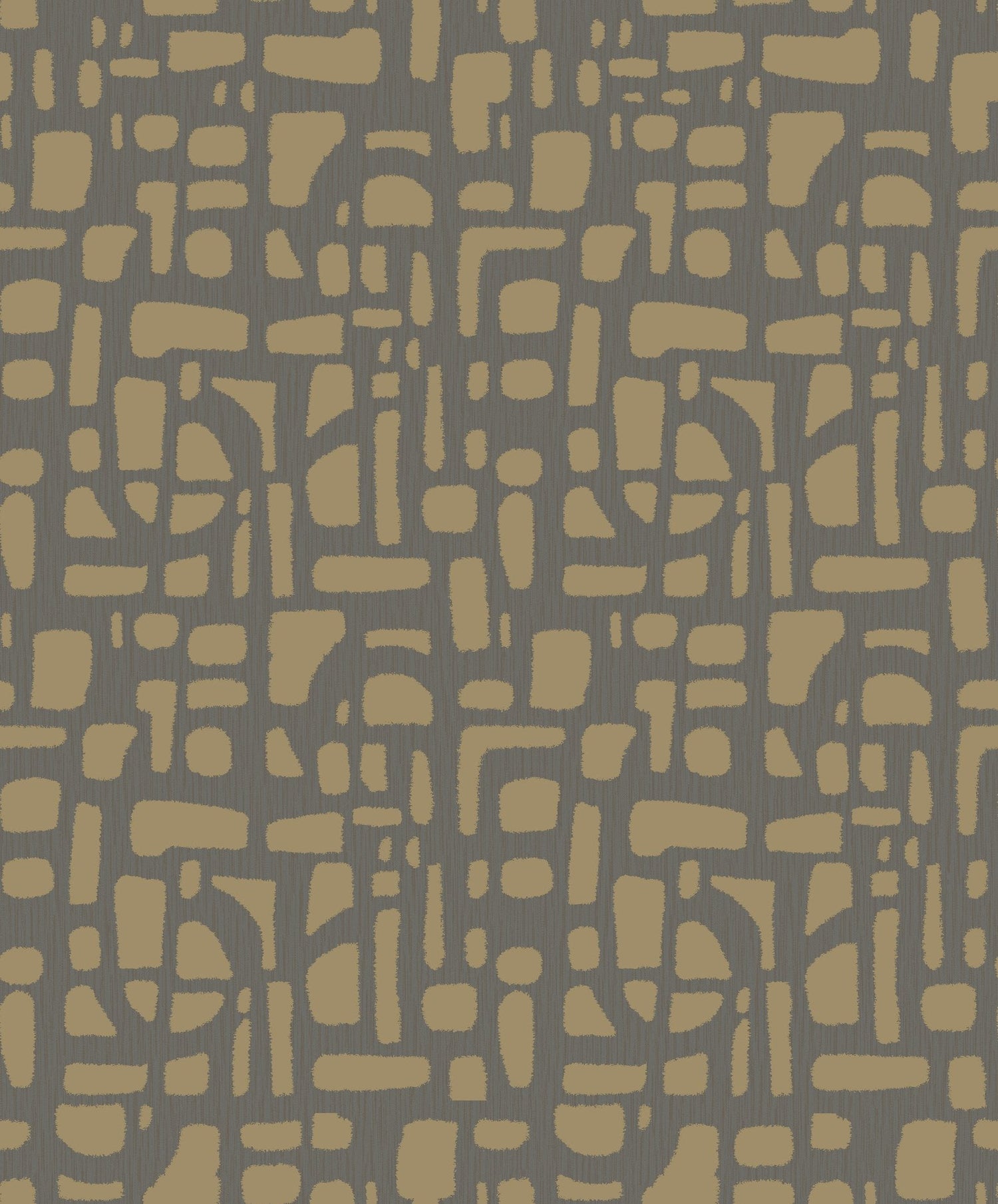 Chunky Geo wallpaper in gold color - pattern number DWP0364-03 - by Galerie in the Zen collection