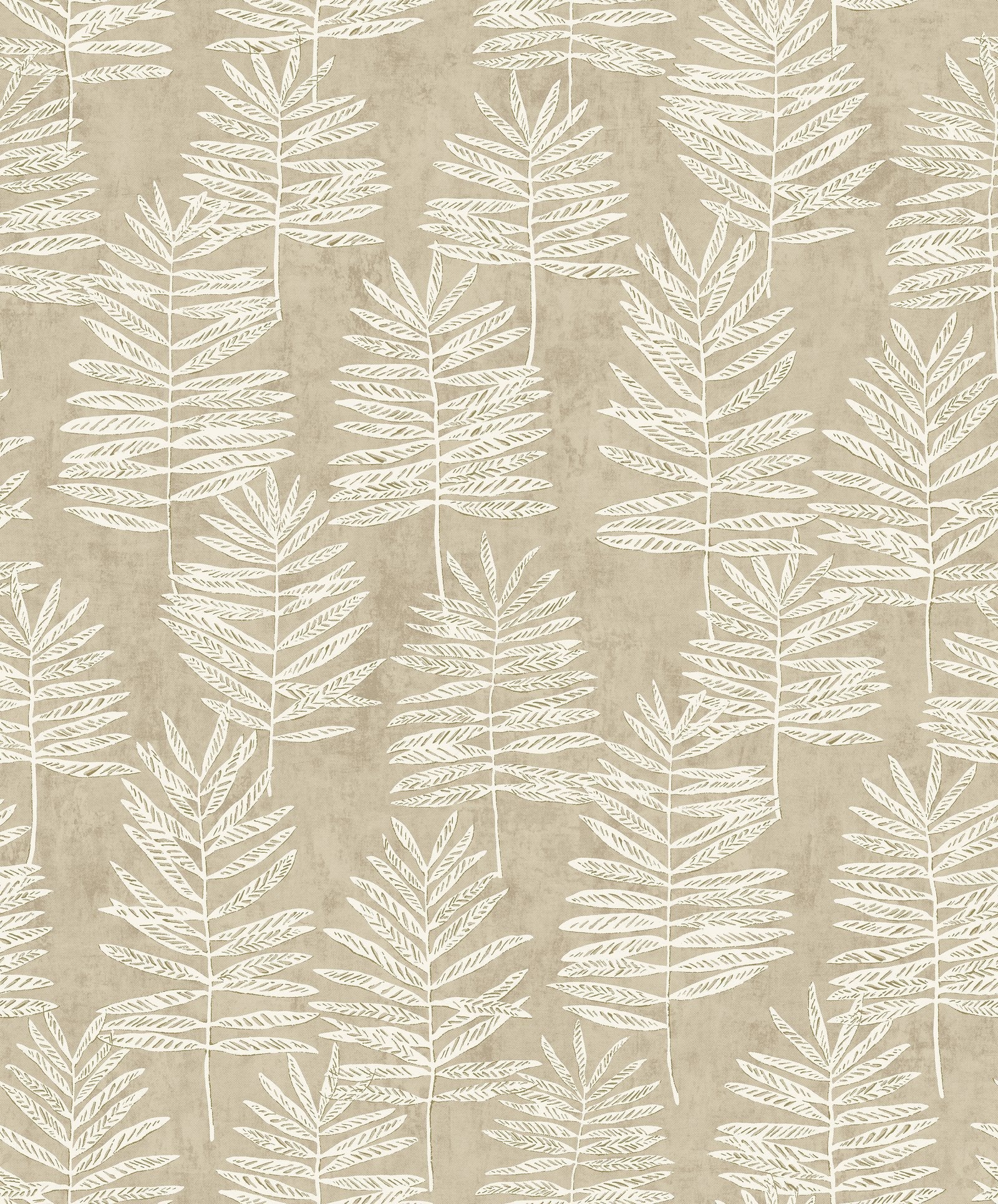 Tumbling Leaf wallpaper in cream color - pattern number DWP0365-03 - by Galerie in the Zen collection