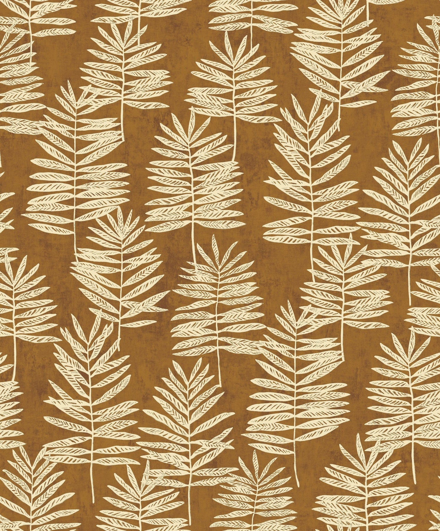 Tumbling Leaf wallpaper in gold color - pattern number DWP0365-04 - by Galerie in the Zen collection