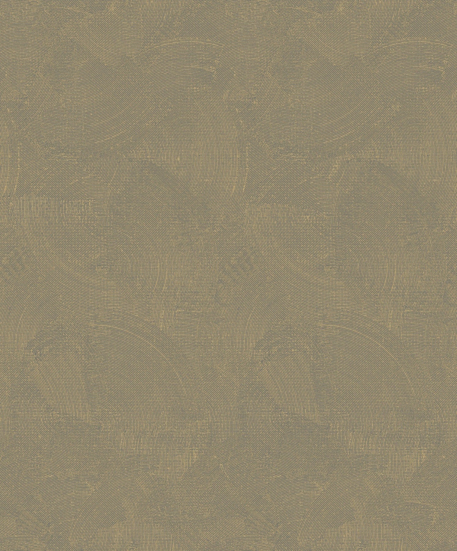 Plaster Fan wallpaper in gold color - pattern number DWP0366-02 - by Galerie in the Zen collection