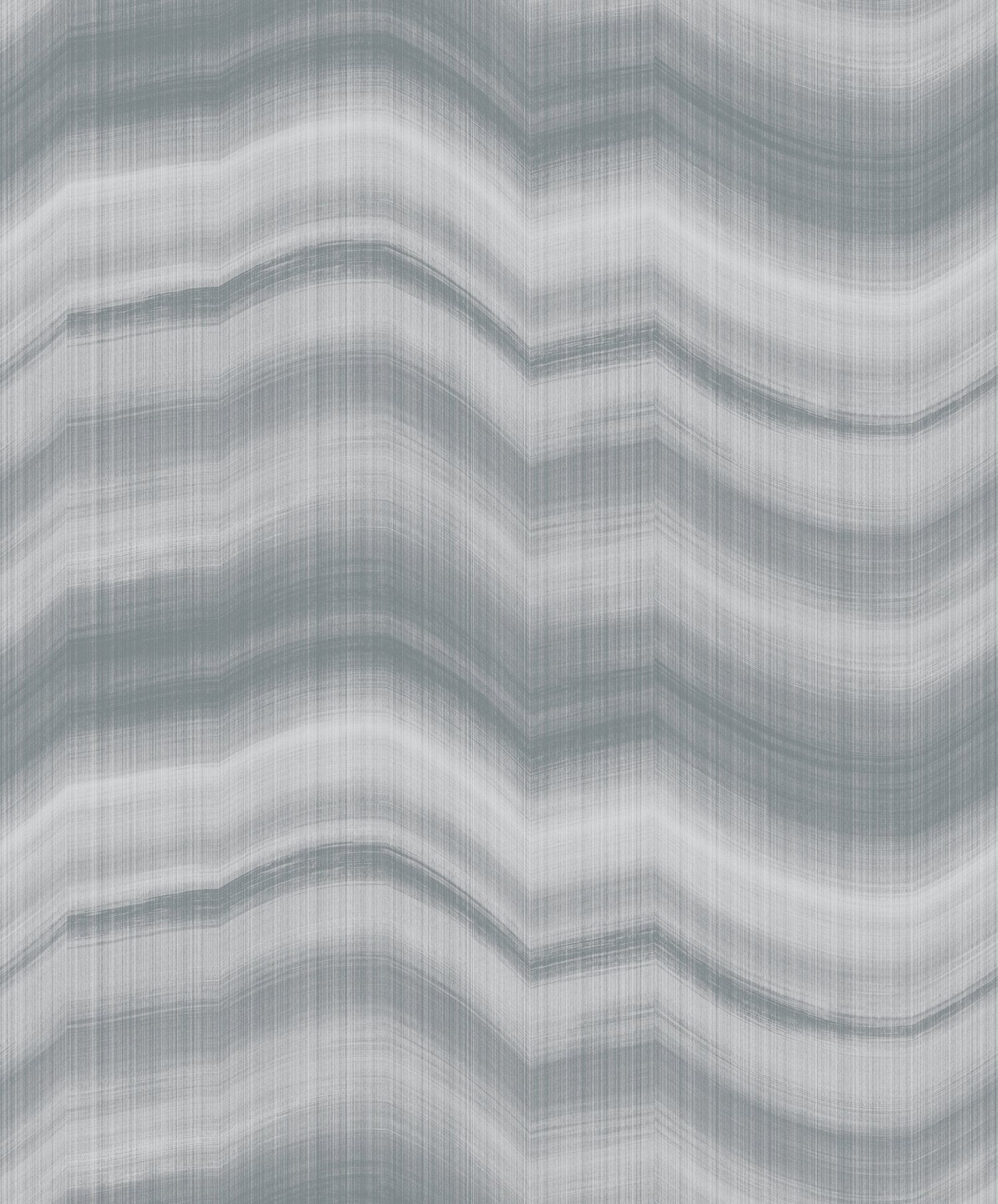 Cloudy Stripe wallpaper in silver grey color - pattern number DWP0367-04 - by Galerie in the Zen collection