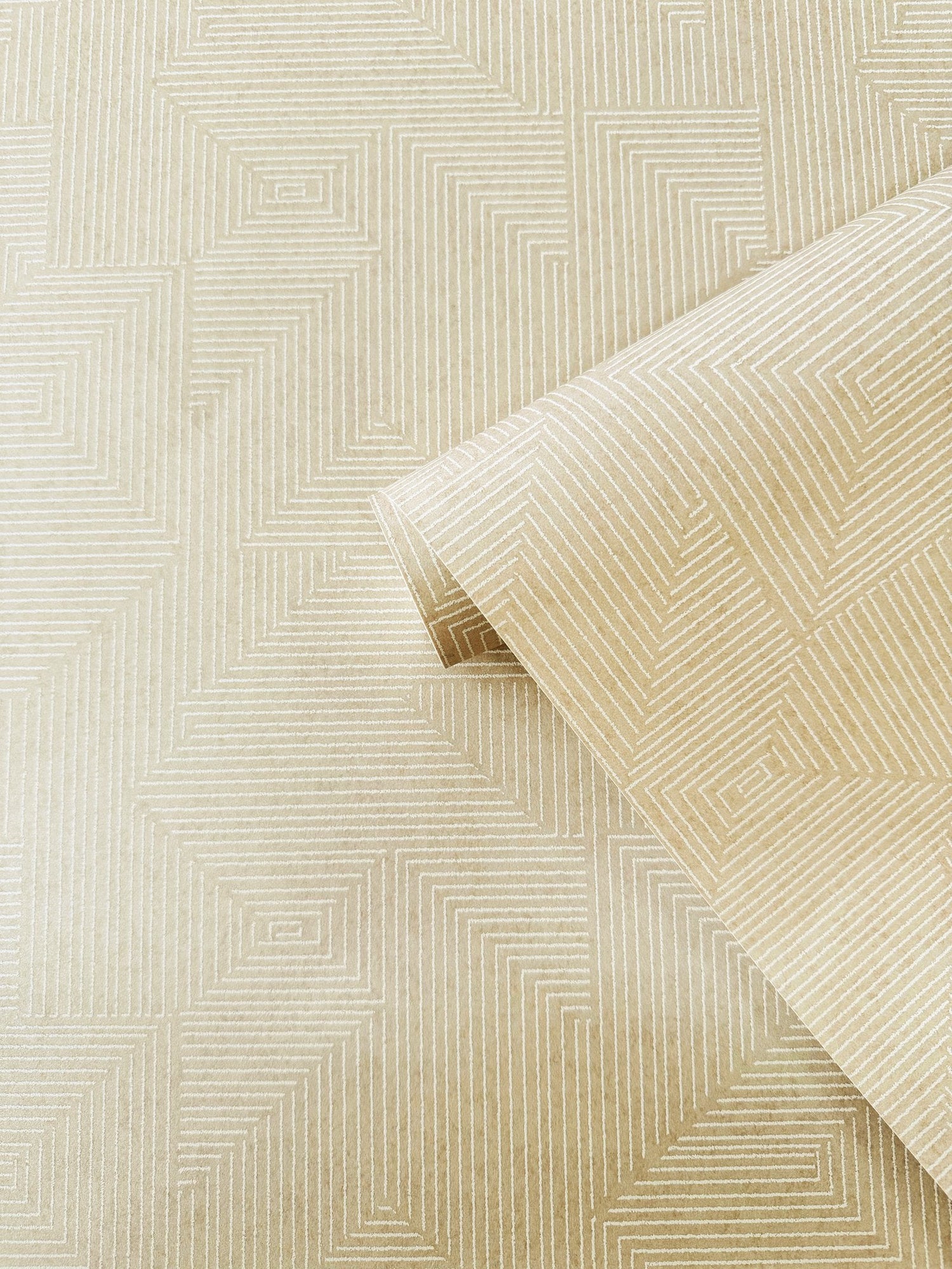Cleopatra wallpaper in beige color - pattern number DWP0368-01 - by Galerie in the Zen collection
