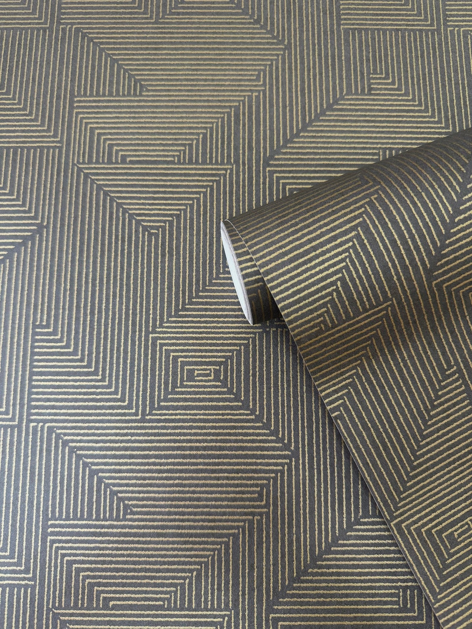 Cleopatra wallpaper in blue color - pattern number DWP0368-03 - by Galerie in the Zen collection