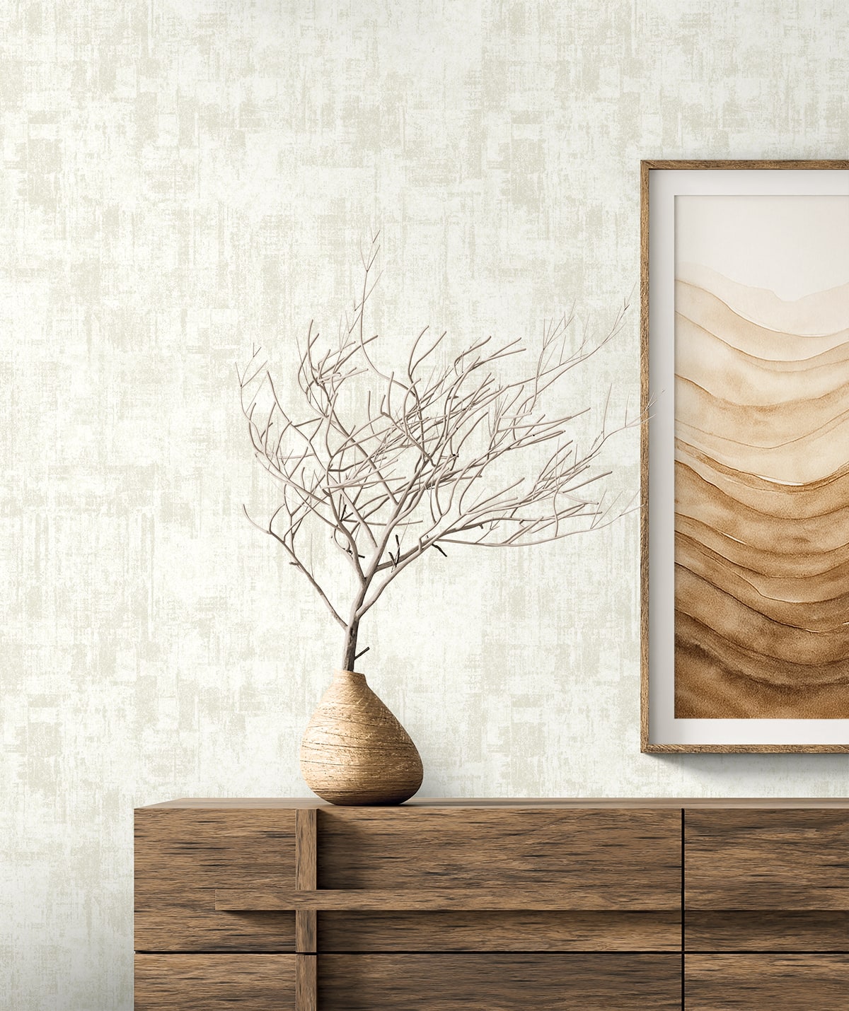 Flight wallpaper in cream color - pattern number EL20105 - by Seabrook in the Neutral Elements collection