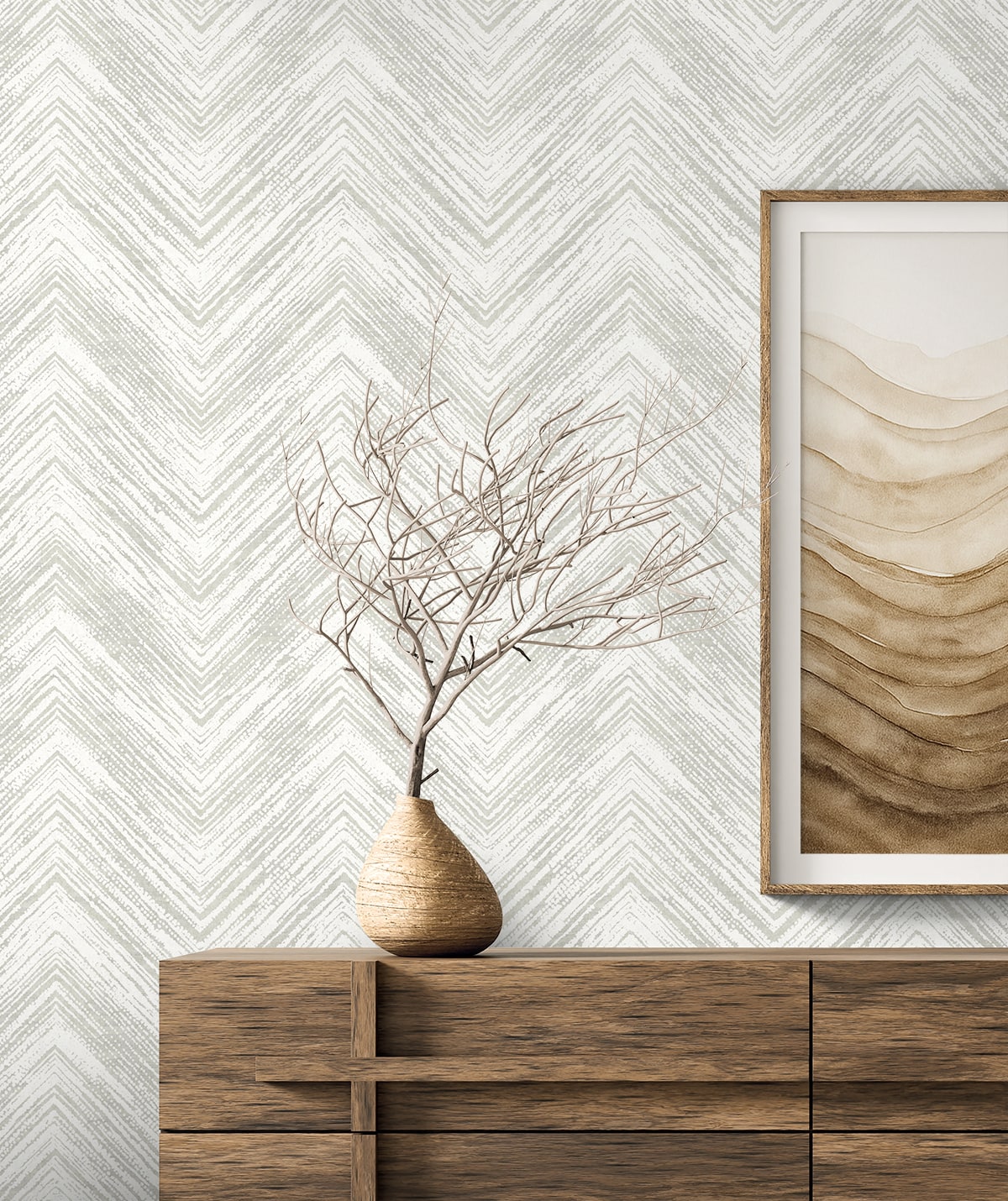 Elisiana wallpaper in ivory color - pattern number EL20410 - by Seabrook in the Neutral Elements collection