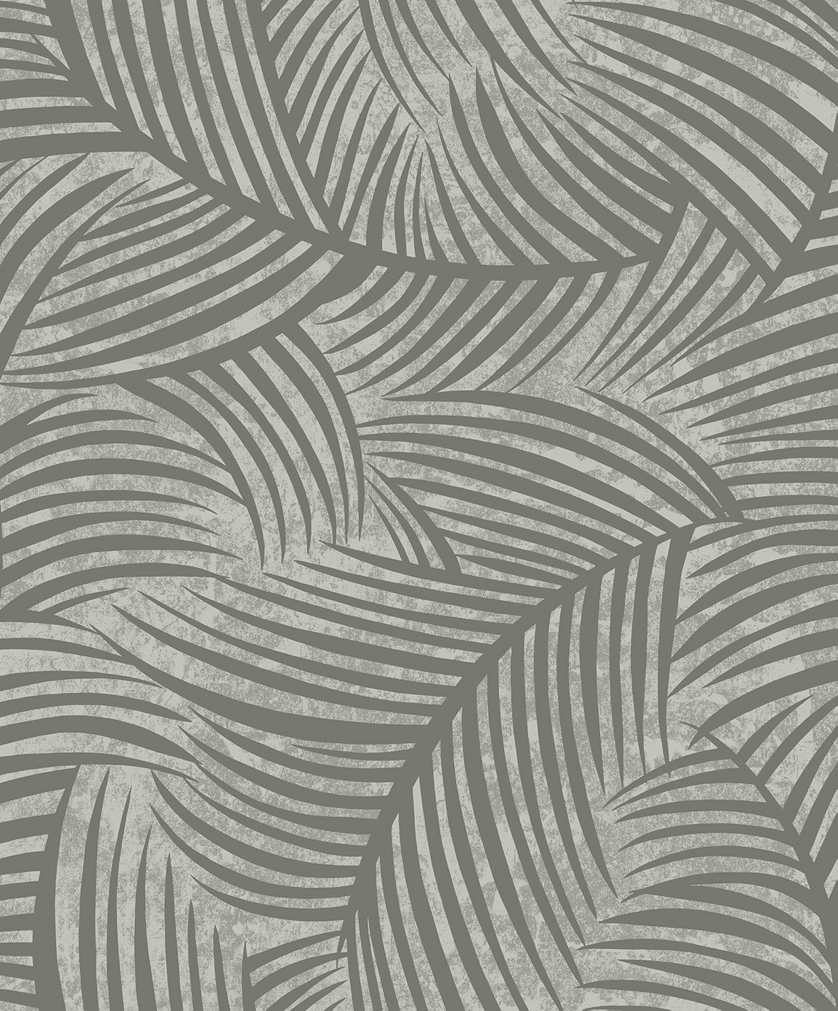 Zephyra Palms wallpaper in cement color - pattern number EL20610 - by Seabrook in the Neutral Elements collection