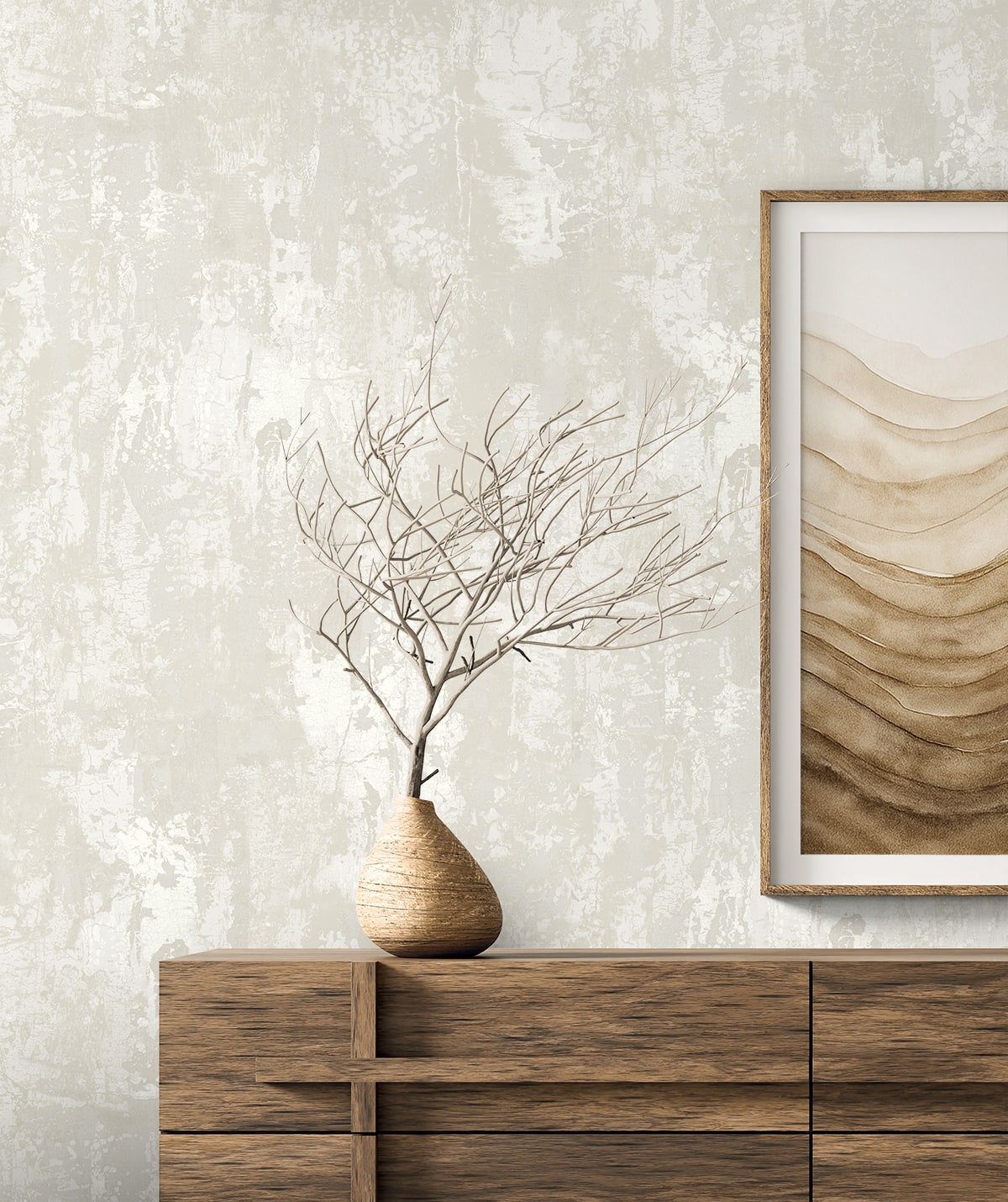 Nymera wallpaper in moon color - pattern number EL21407 - by Seabrook in the Neutral Elements collection