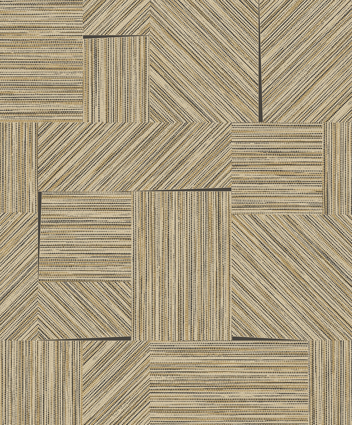 Husk Wallpaper in roast coffee color - pattern number EN40106 - by Seabrook in the Natural Grass Textures collection