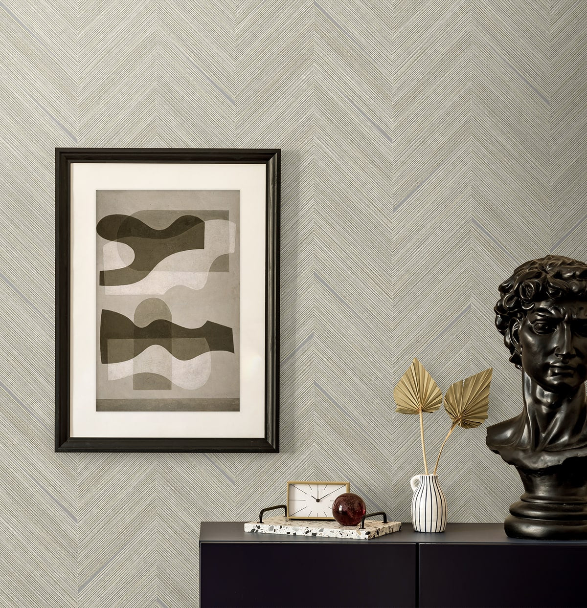 Strand Wallpaper in macadamia color - pattern number EN40305 - by Seabrook in the Natural Grass Textures collection