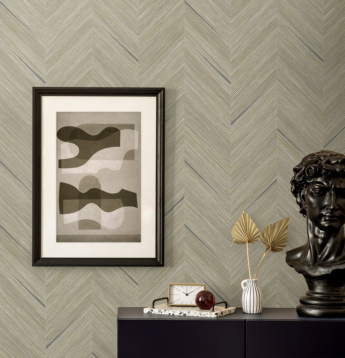 Strand Wallpaper in almond color - pattern number EN40307 - by Seabrook in the Natural Grass Textures collection