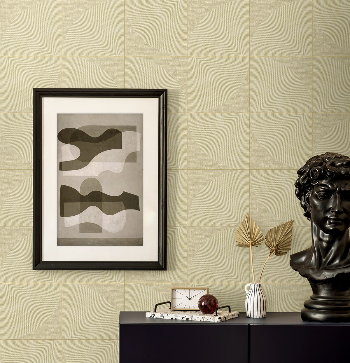 Coir Wallpaper in cookie color - pattern number EN40615 - by Seabrook in the Natural Grass Textures collection