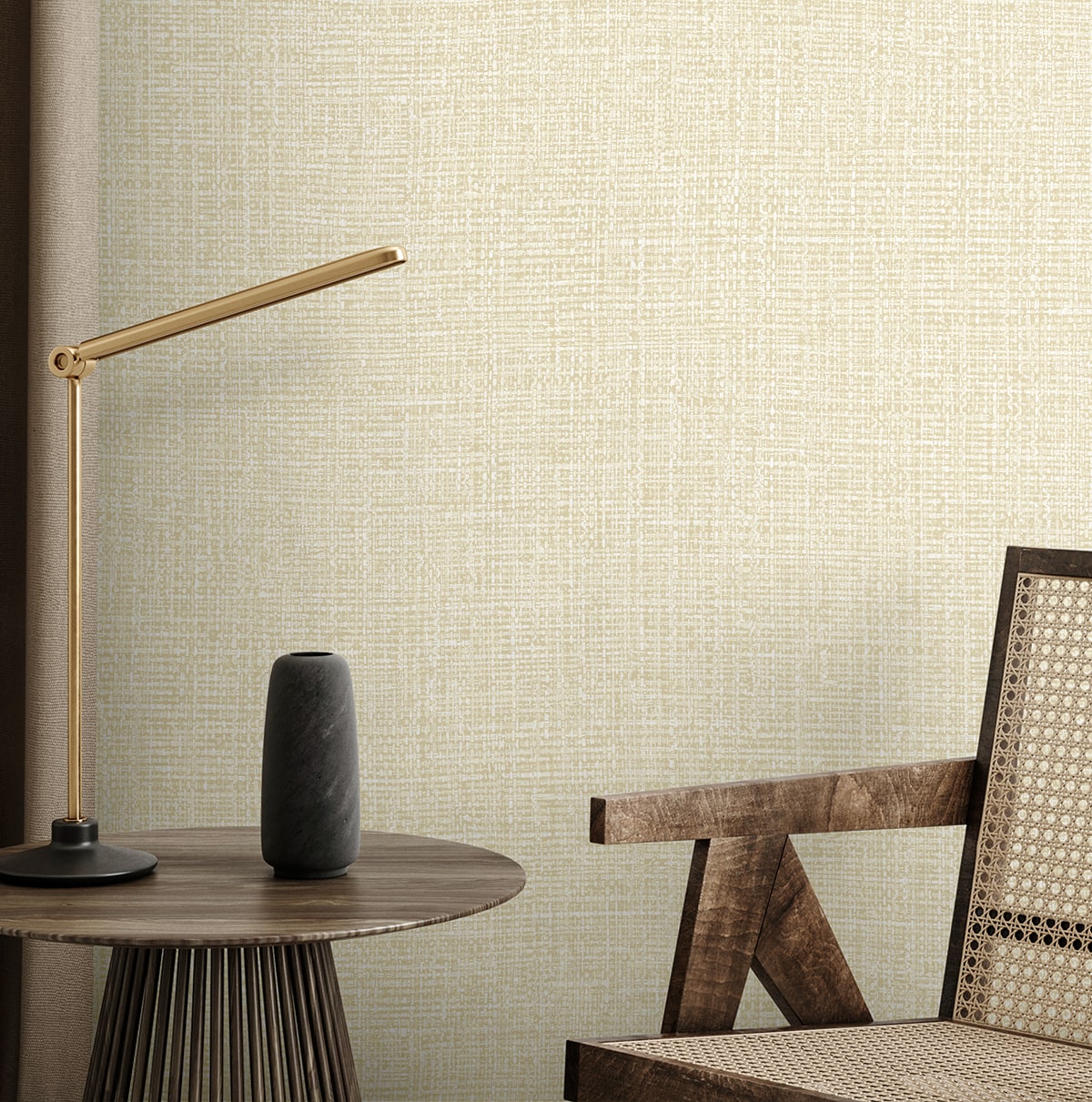 Rattan Wallpaper in desert road color - pattern number EN40806 - by Seabrook in the Natural Grass Textures collection