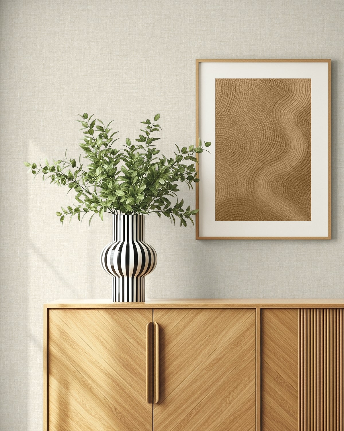 Loom Wallpaper in flour color - pattern number EN40905 - by Seabrook in the Natural Grass Textures collection
