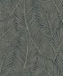 Pampas Palm Wallpaper in deep blue color - pattern number EN41002 - by Seabrook in the Natural Grass Textures collection