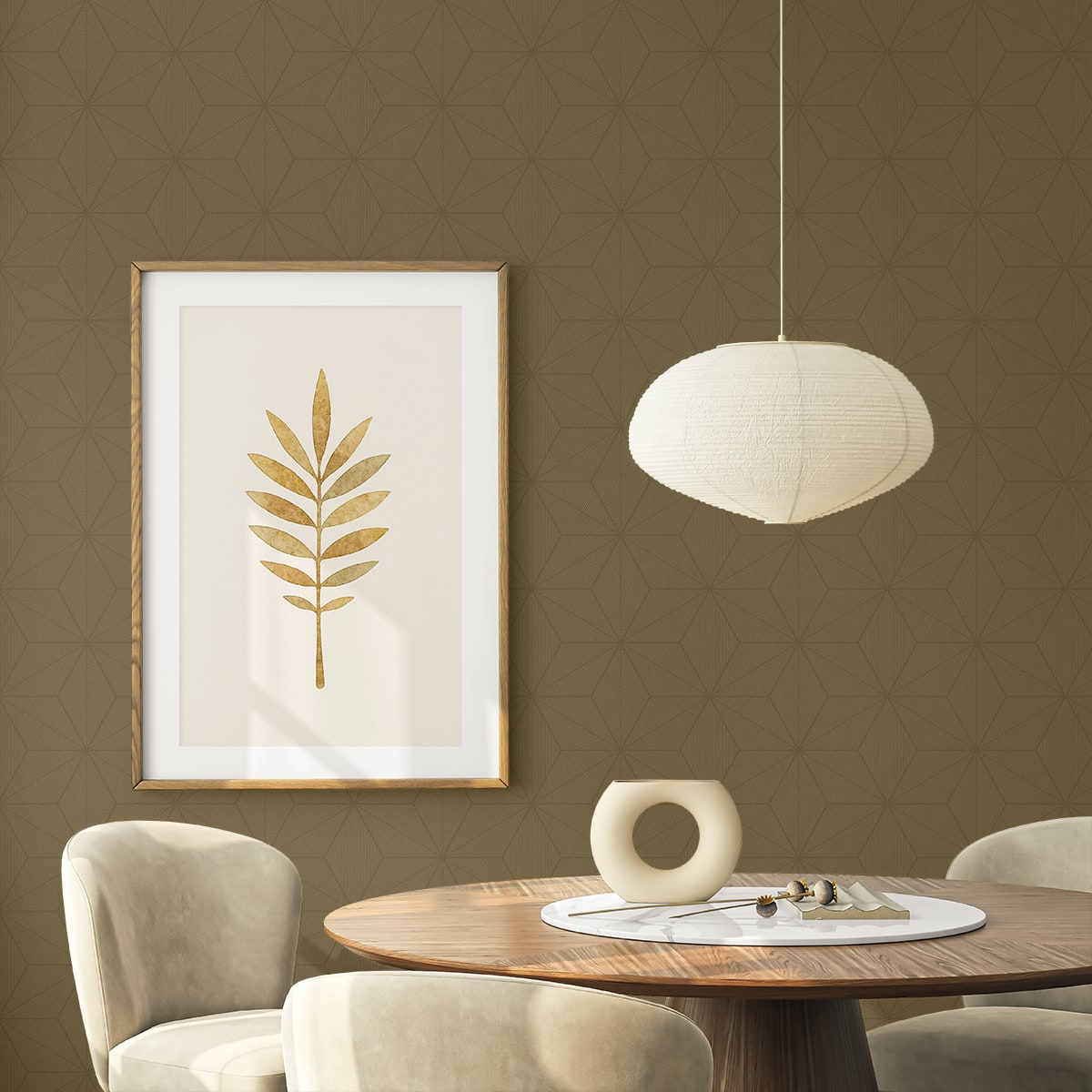 Tessela Wallpaper in burnt sugar color - pattern number EN41205 - by Seabrook in the Natural Grass Textures collection